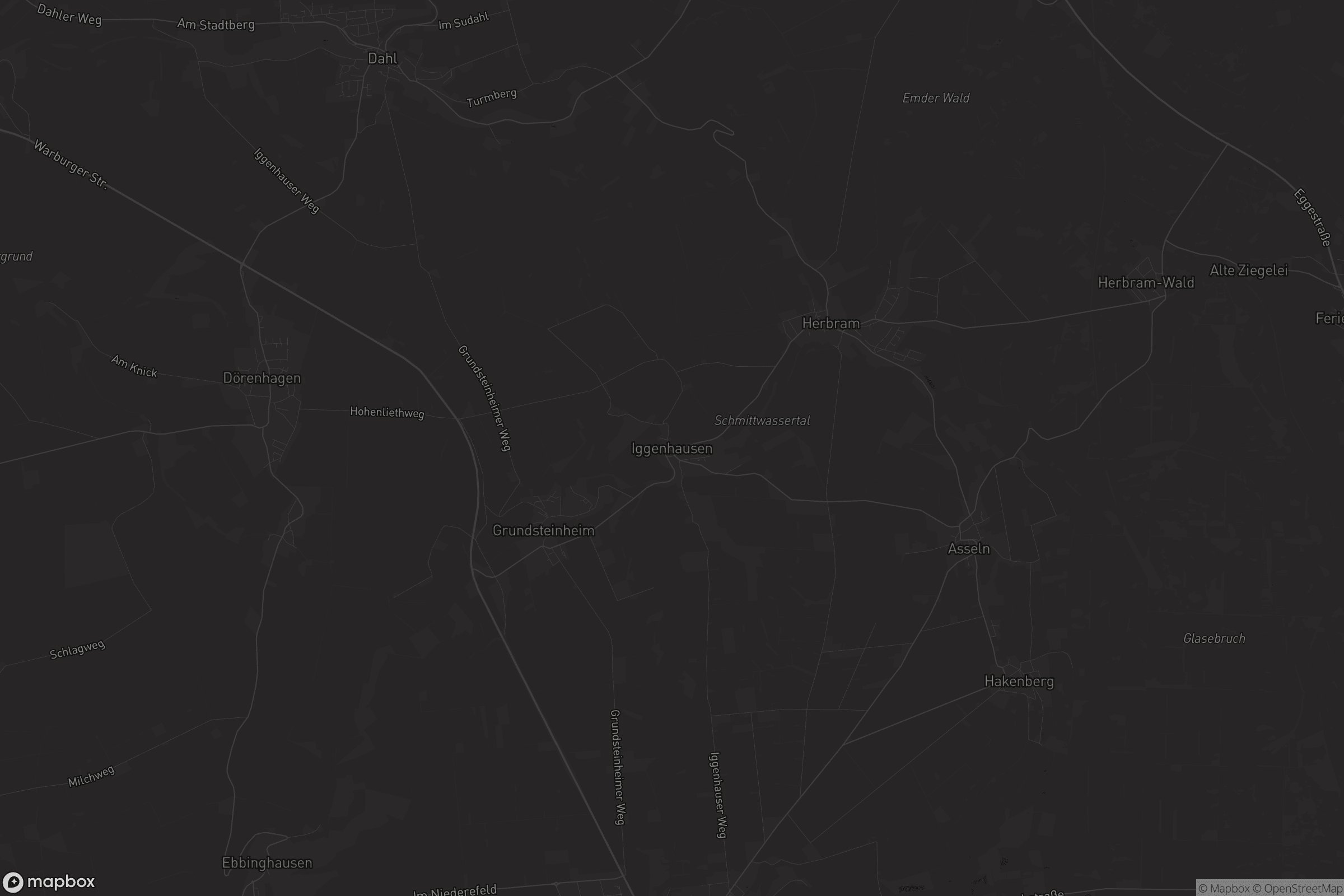 Karte von Iggenhausen