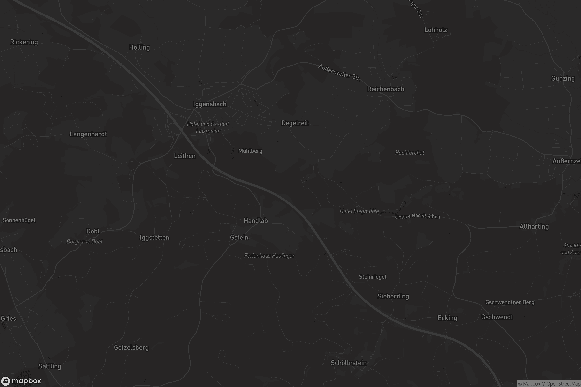 Karte von Iggensbach