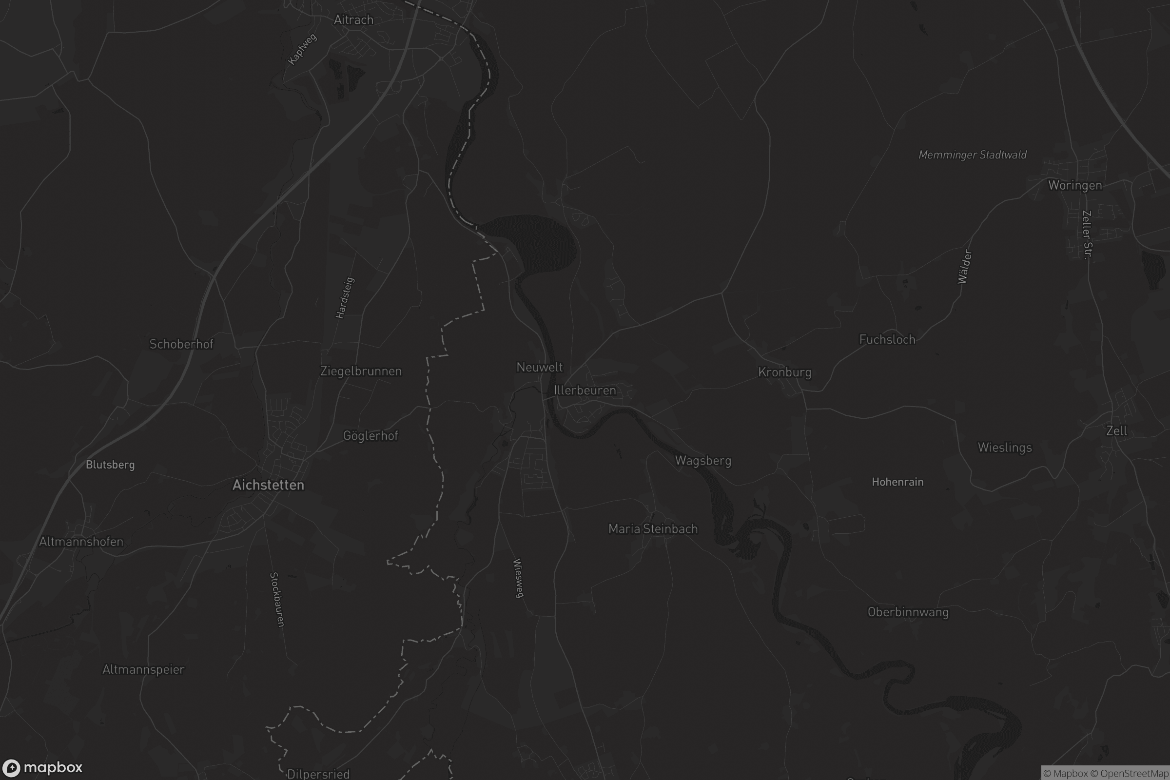 Karte von Illerbeuren