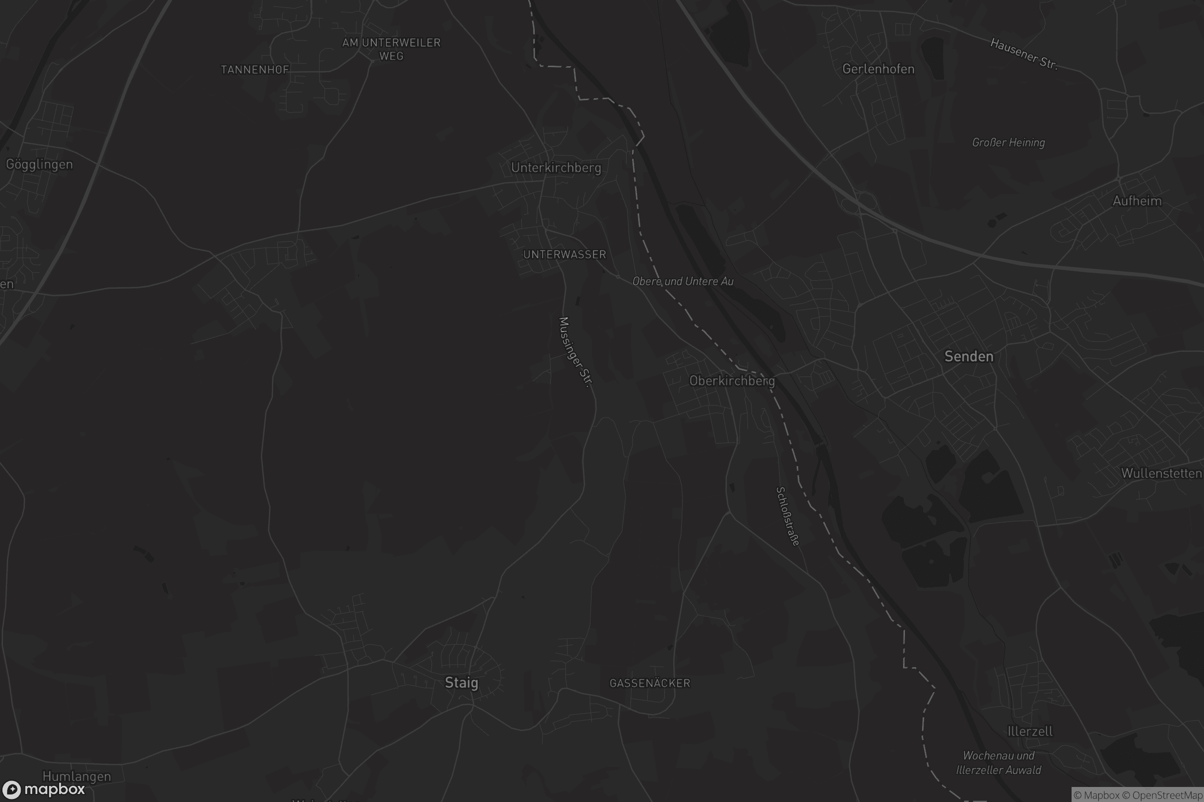 Karte von Illerkirchberg