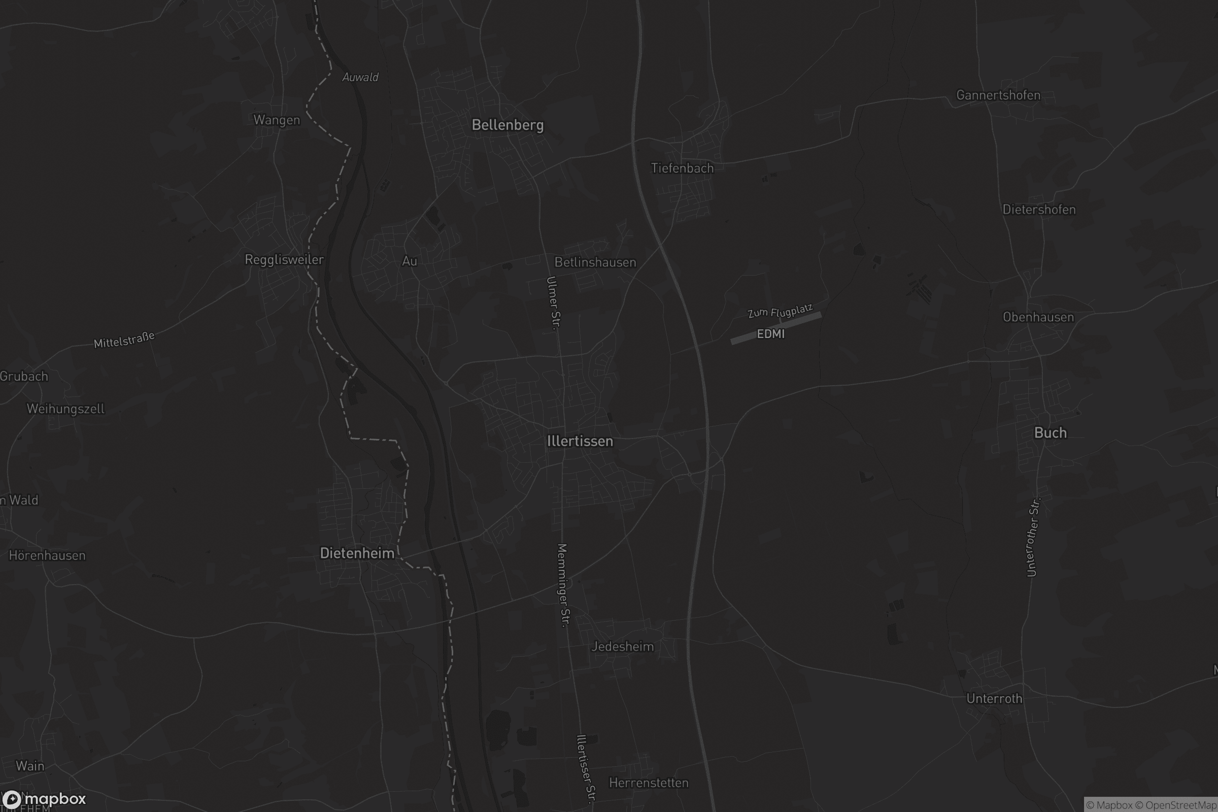 Karte von Illertissen