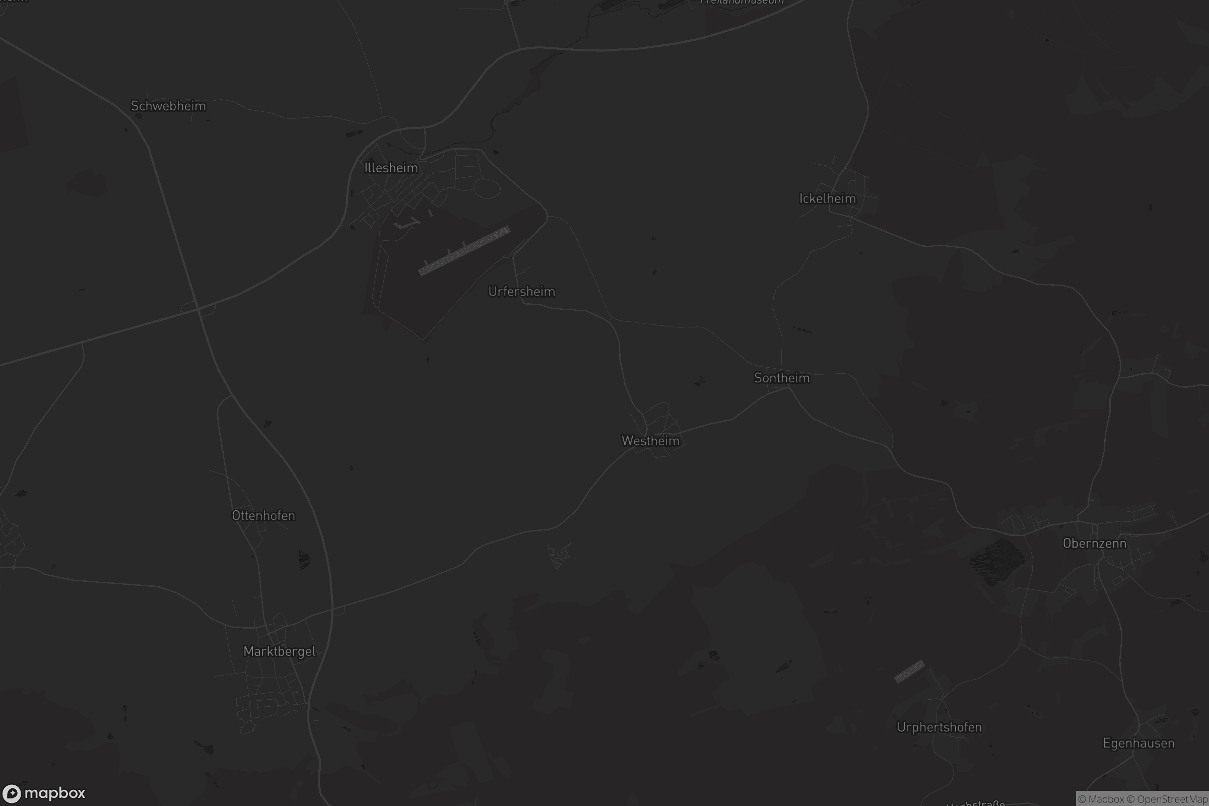 Karte von Illesheim