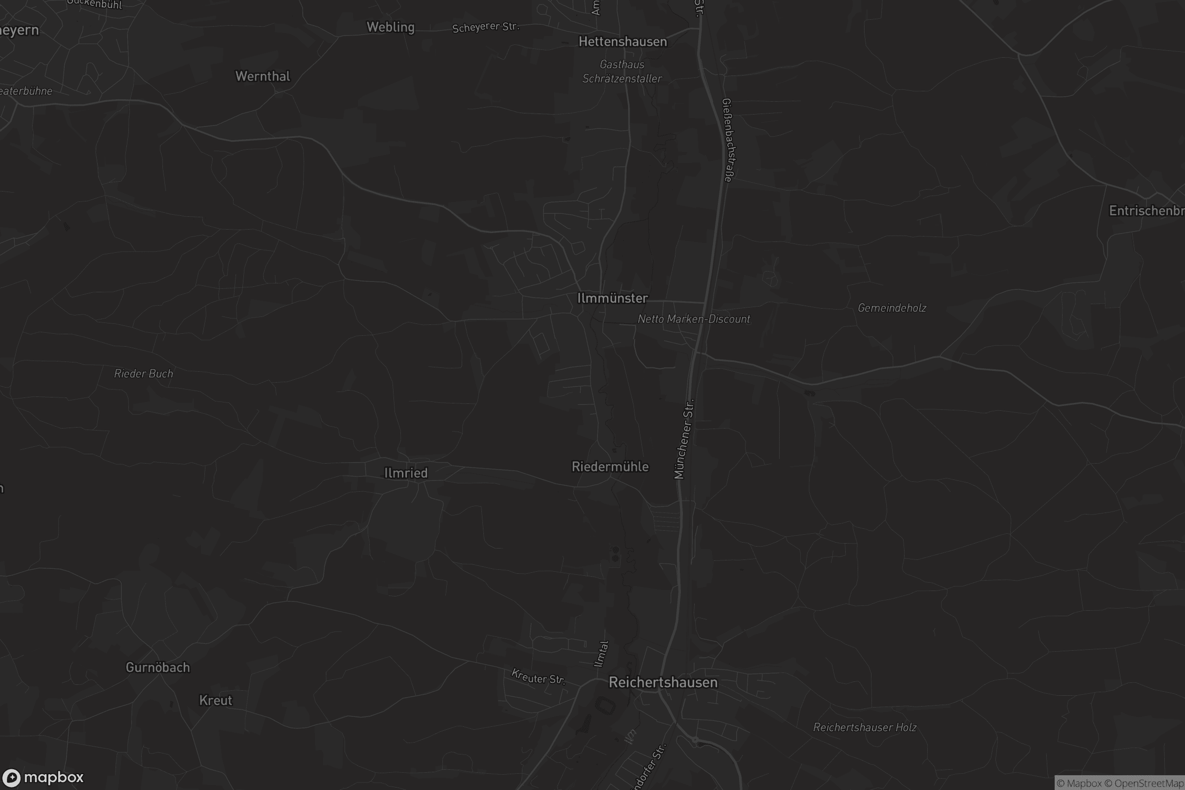 Karte von Ilmmünster