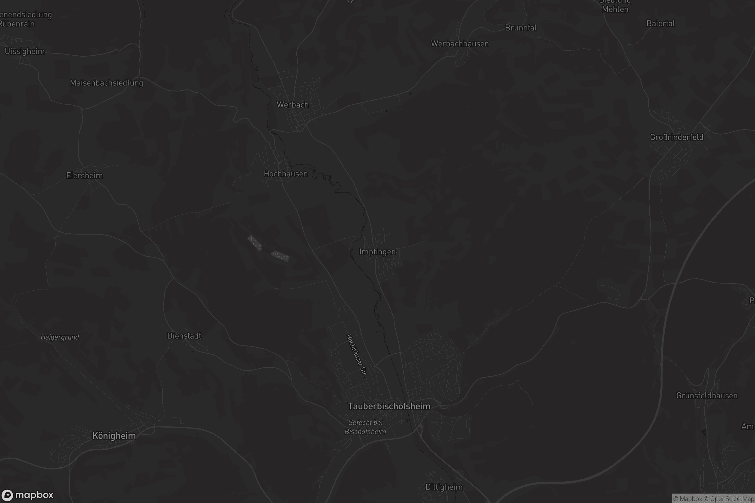 Karte von Impfingen
