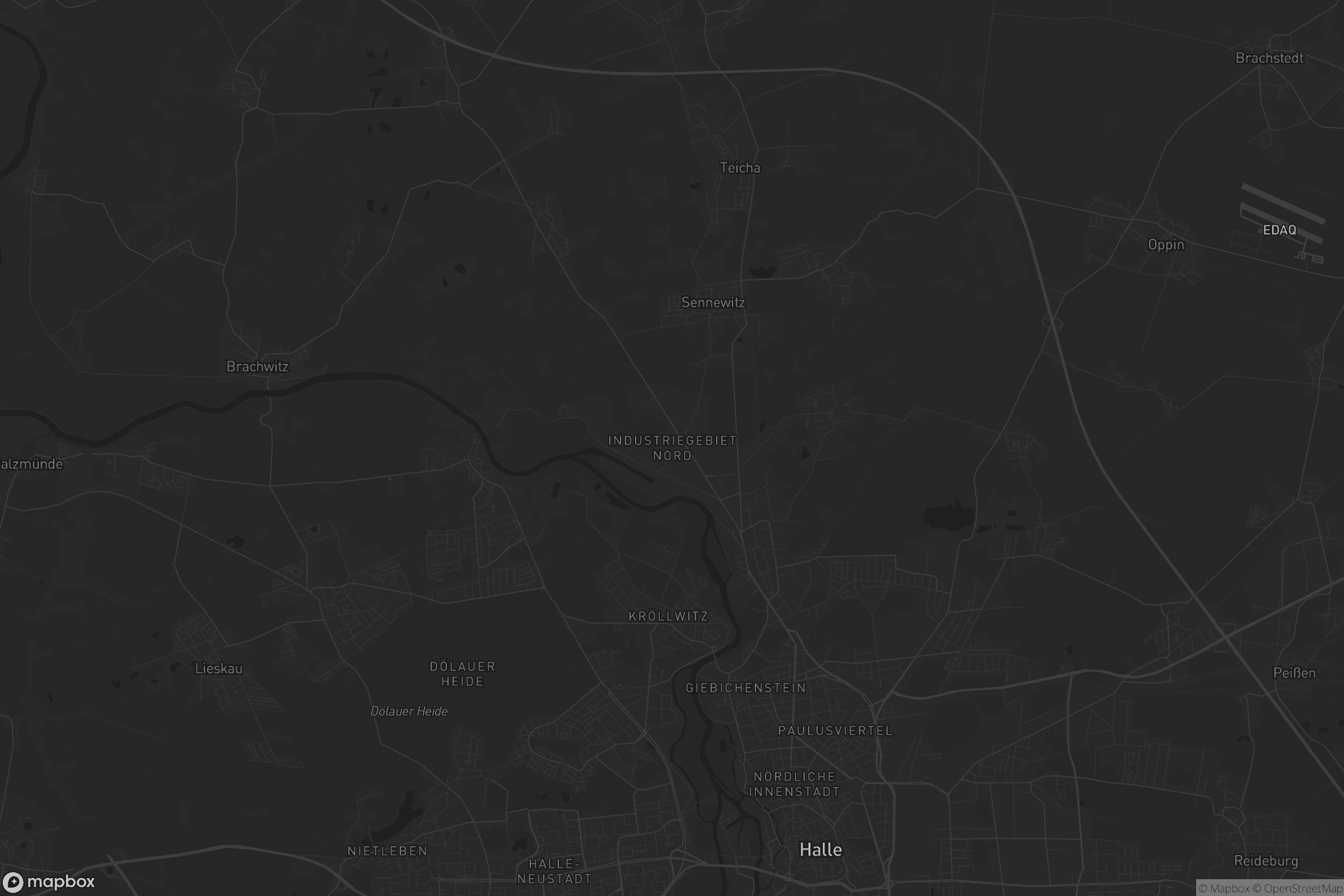 Karte von Industriegebiet Nord