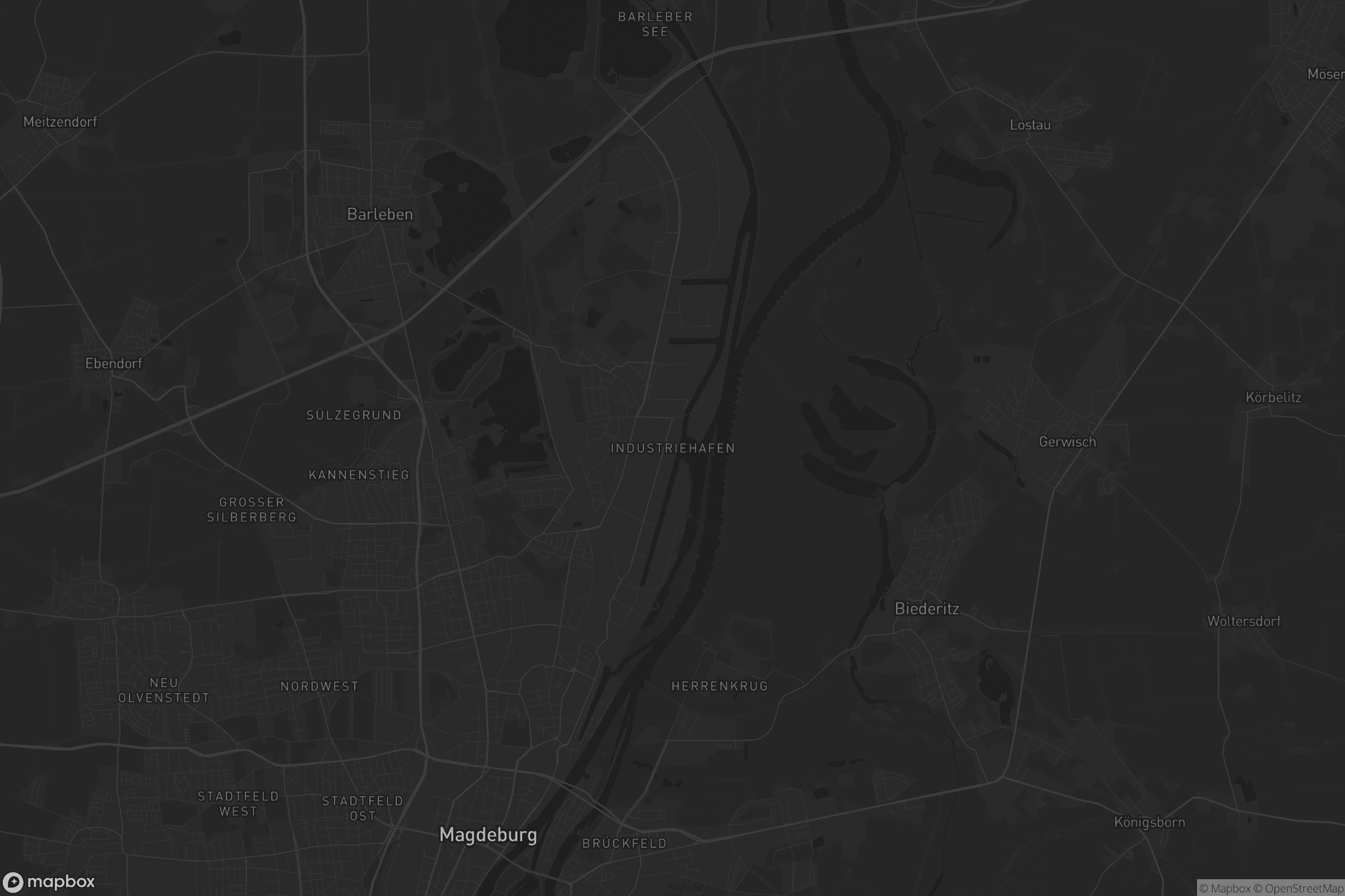 Karte von Industriehafen