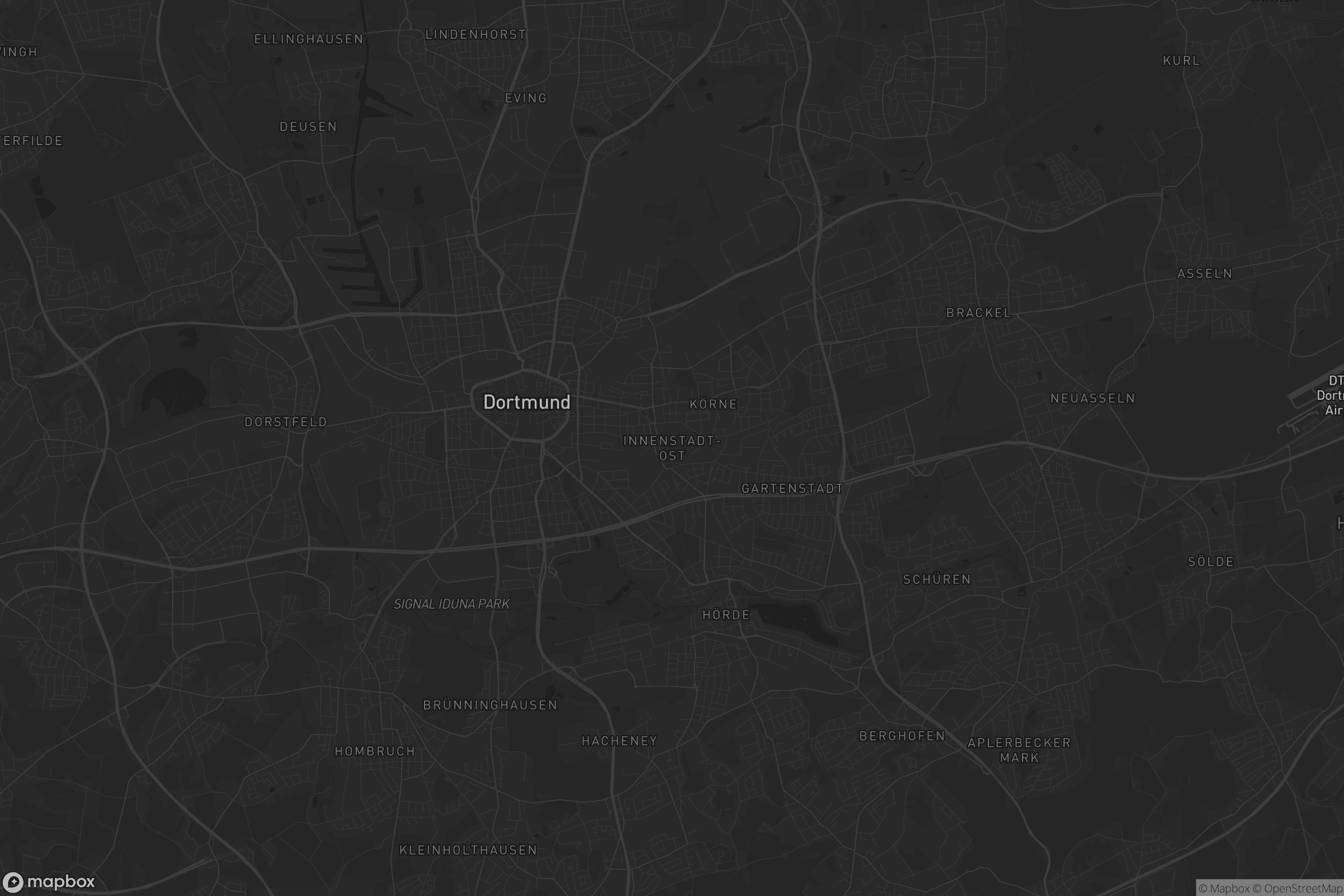 Karte von Innenstadt Ost