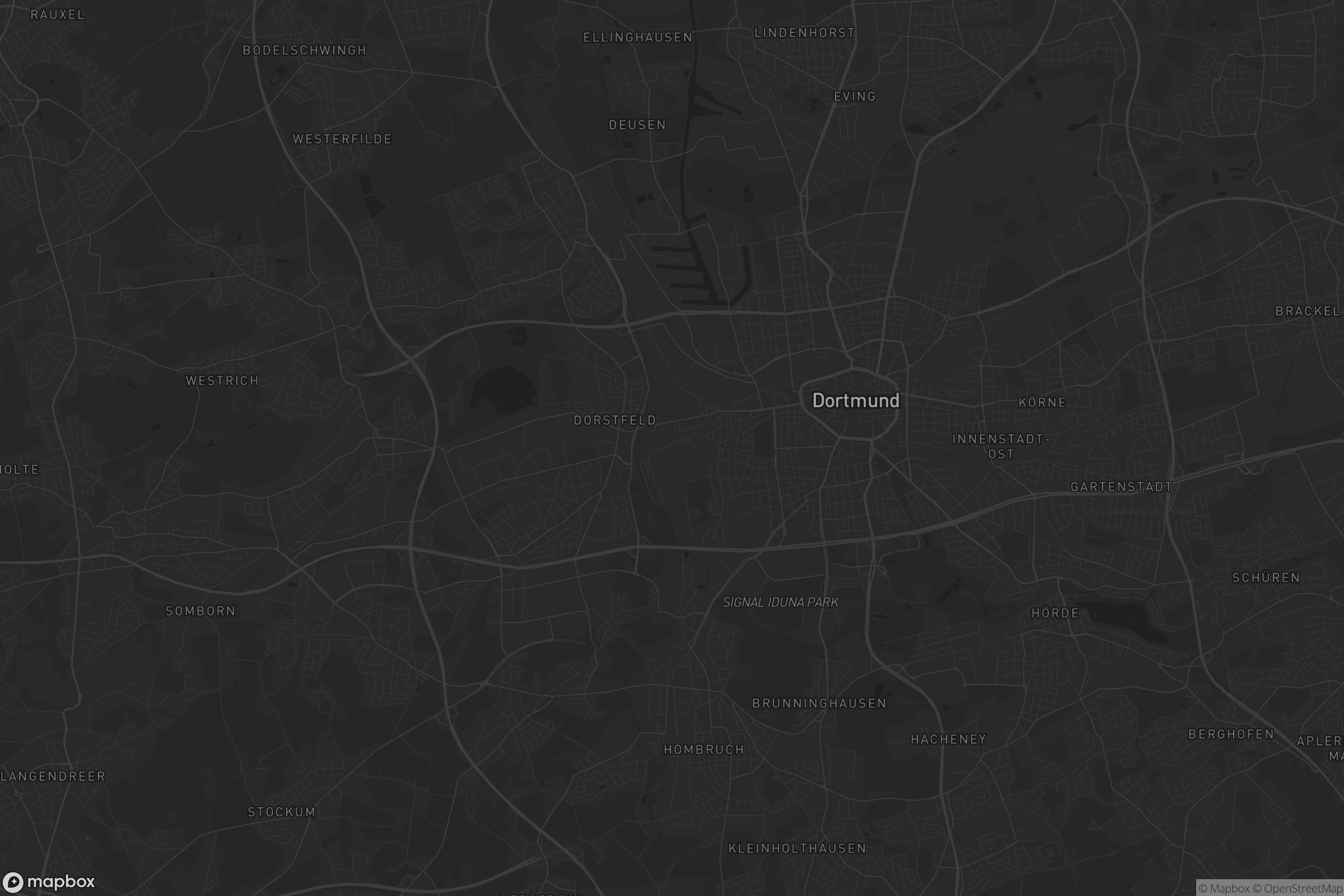 Karte von Innenstadt West
