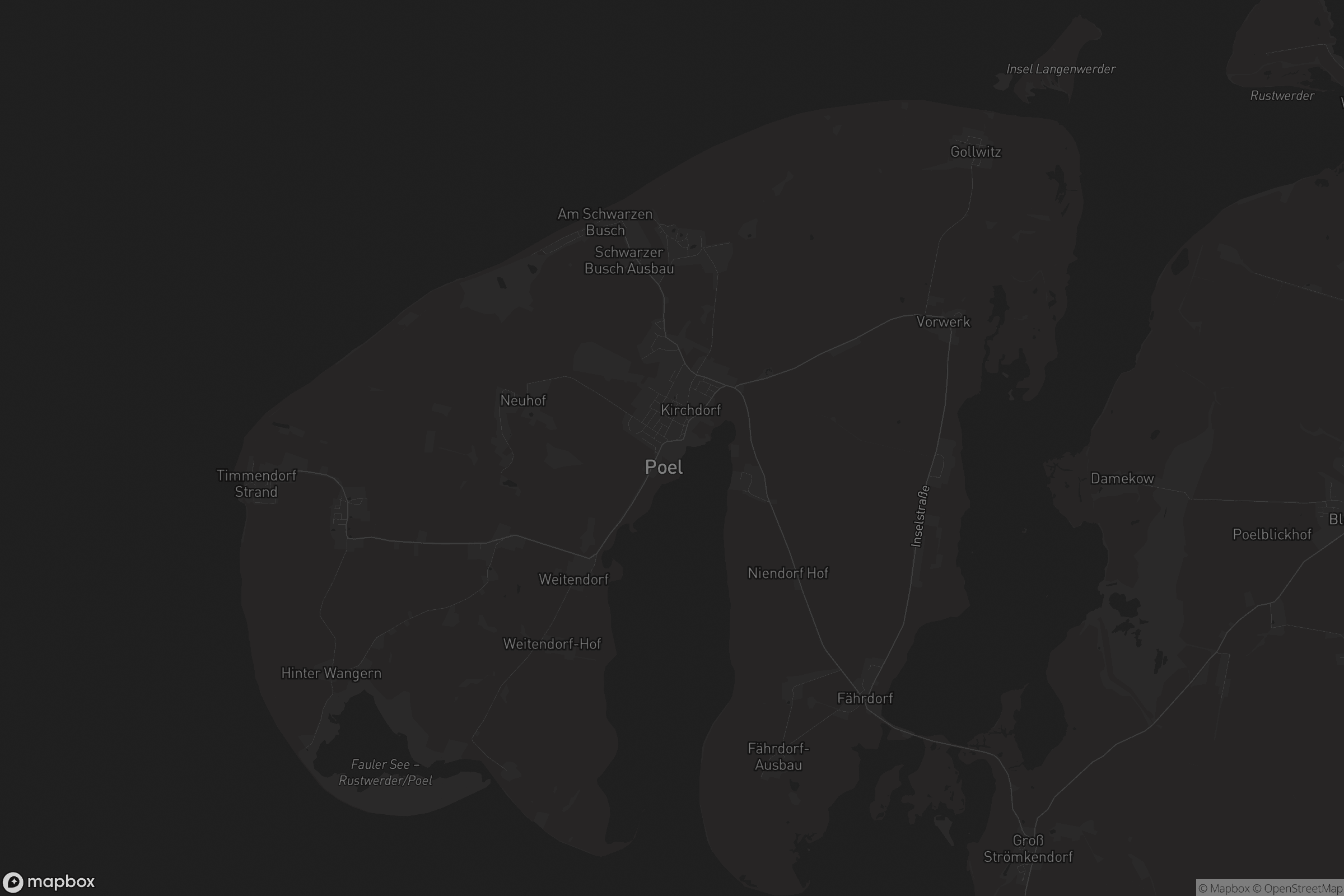 Karte von Insel Poel