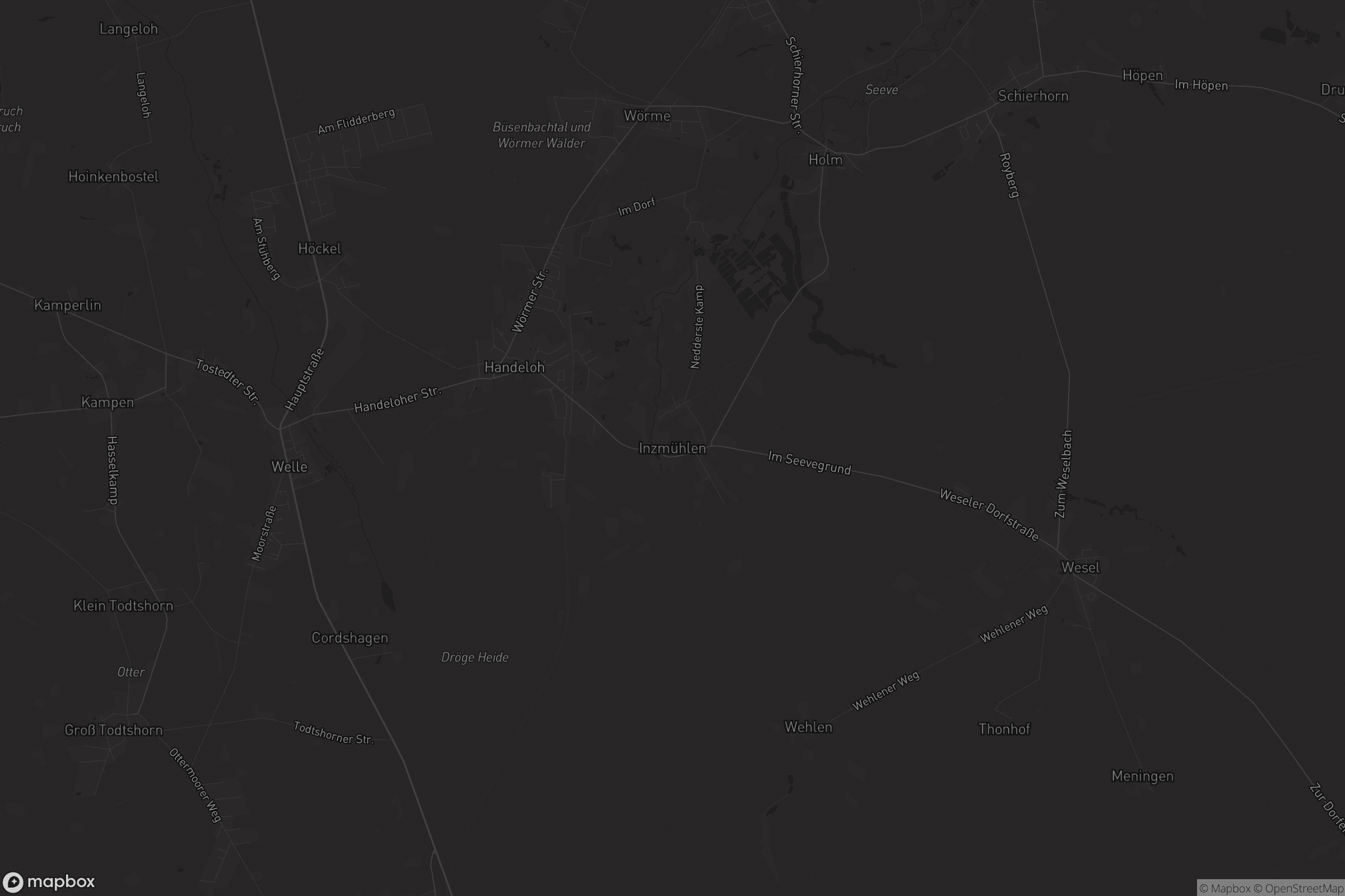 Karte von Inzmühlen