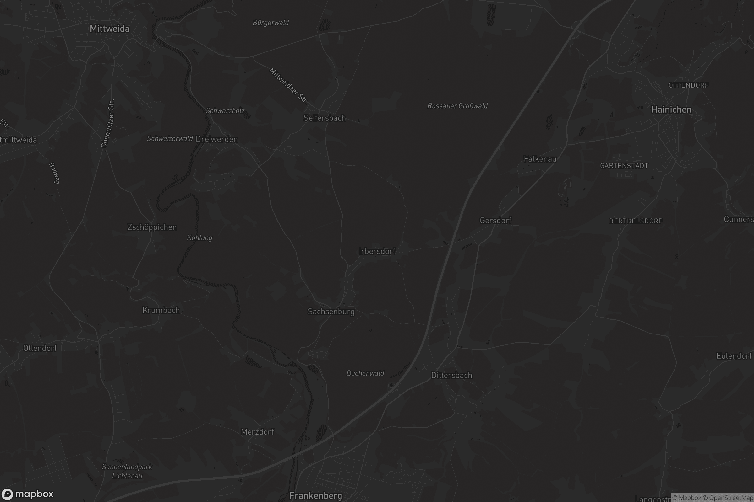 Karte von Irbersdorf