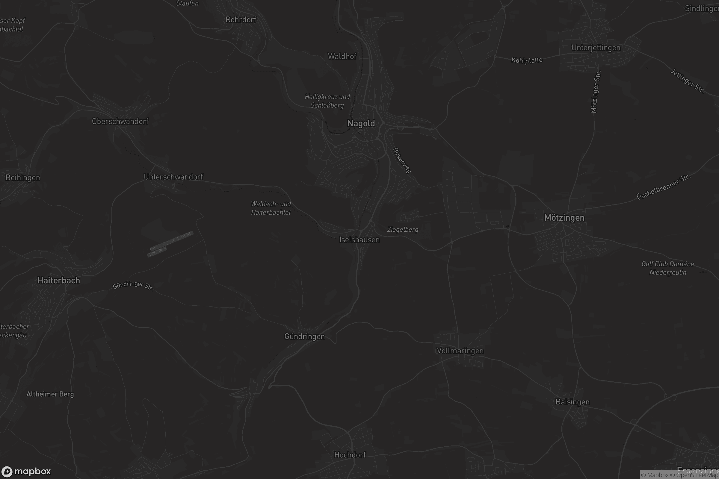 Karte von Iselshausen