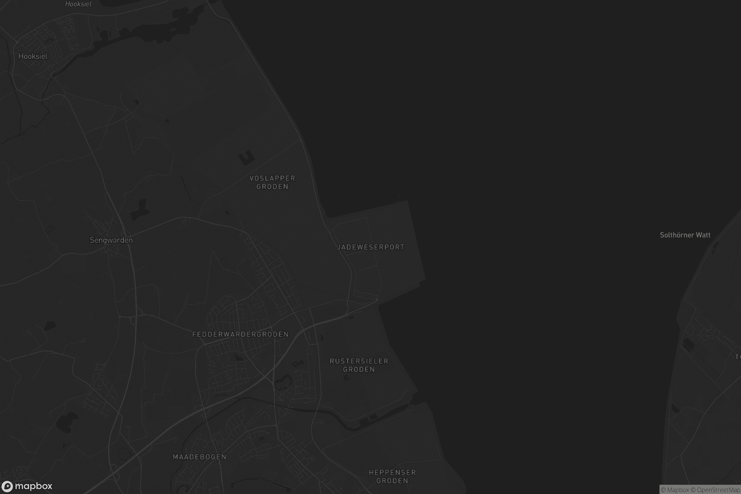 Karte von JadeWeserPort