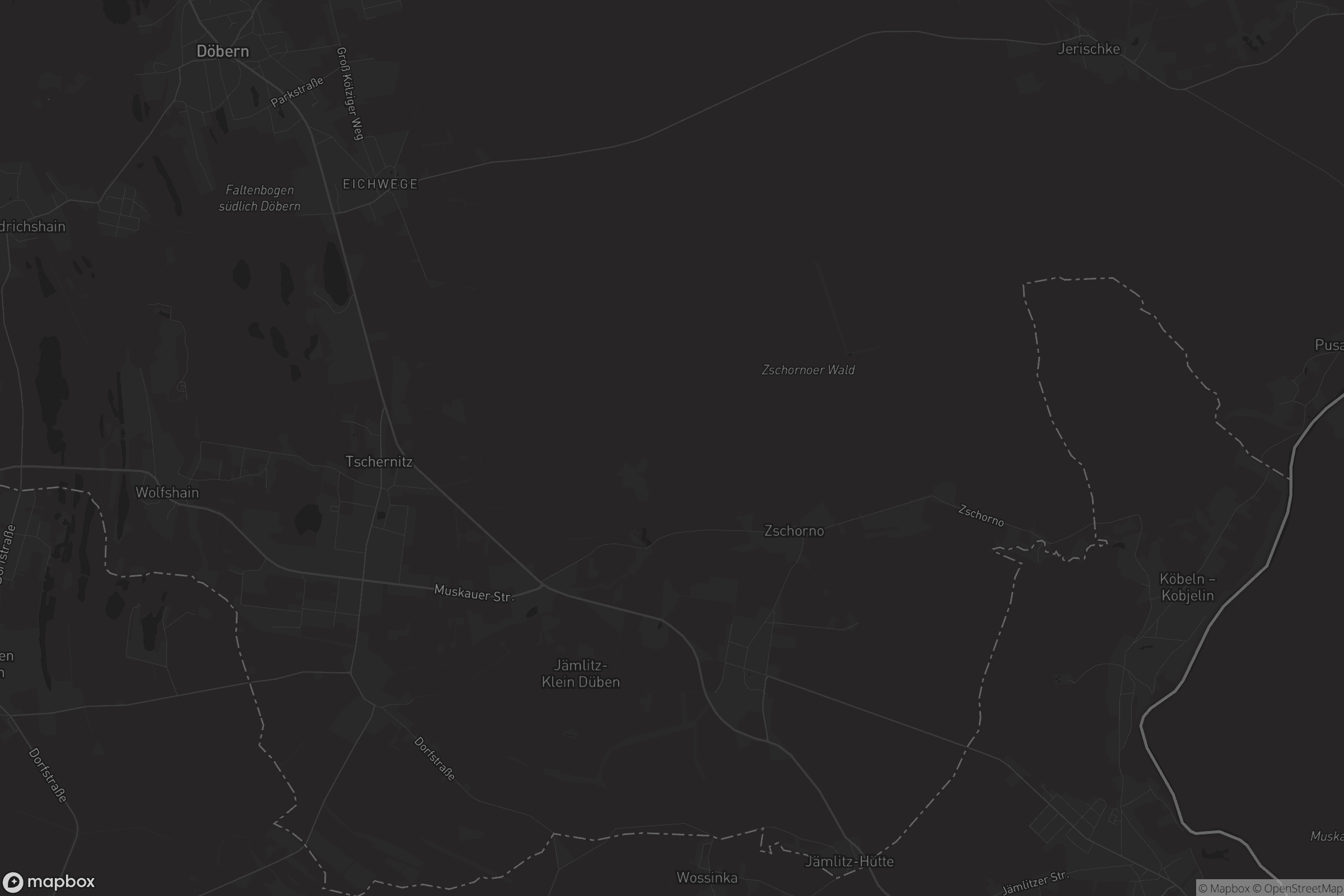 Karte von Jämlitz-Klein Düben