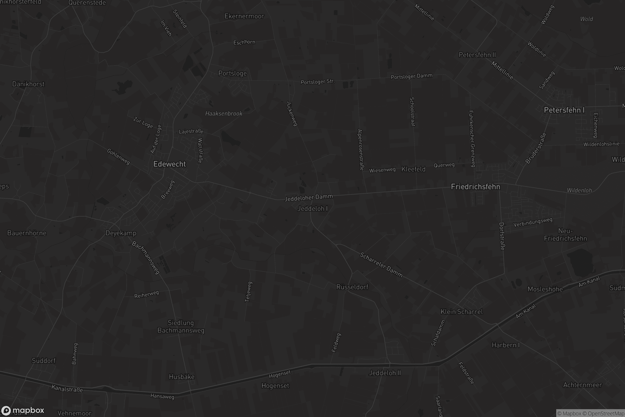 Karte von Jeddeloh I