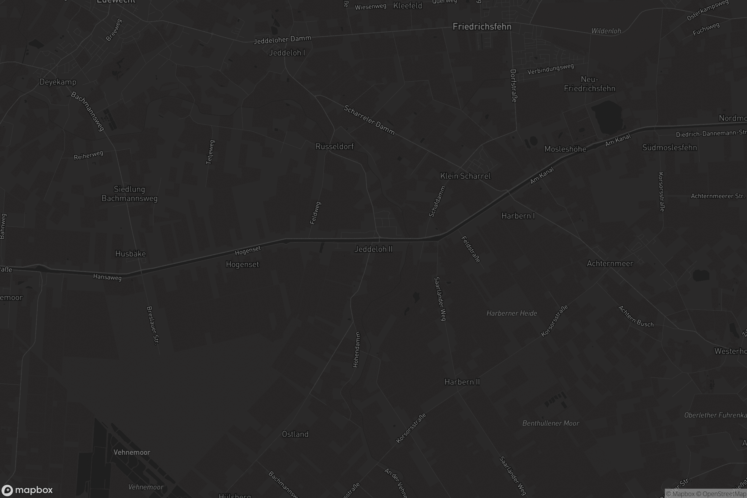 Karte von Jeddeloh II