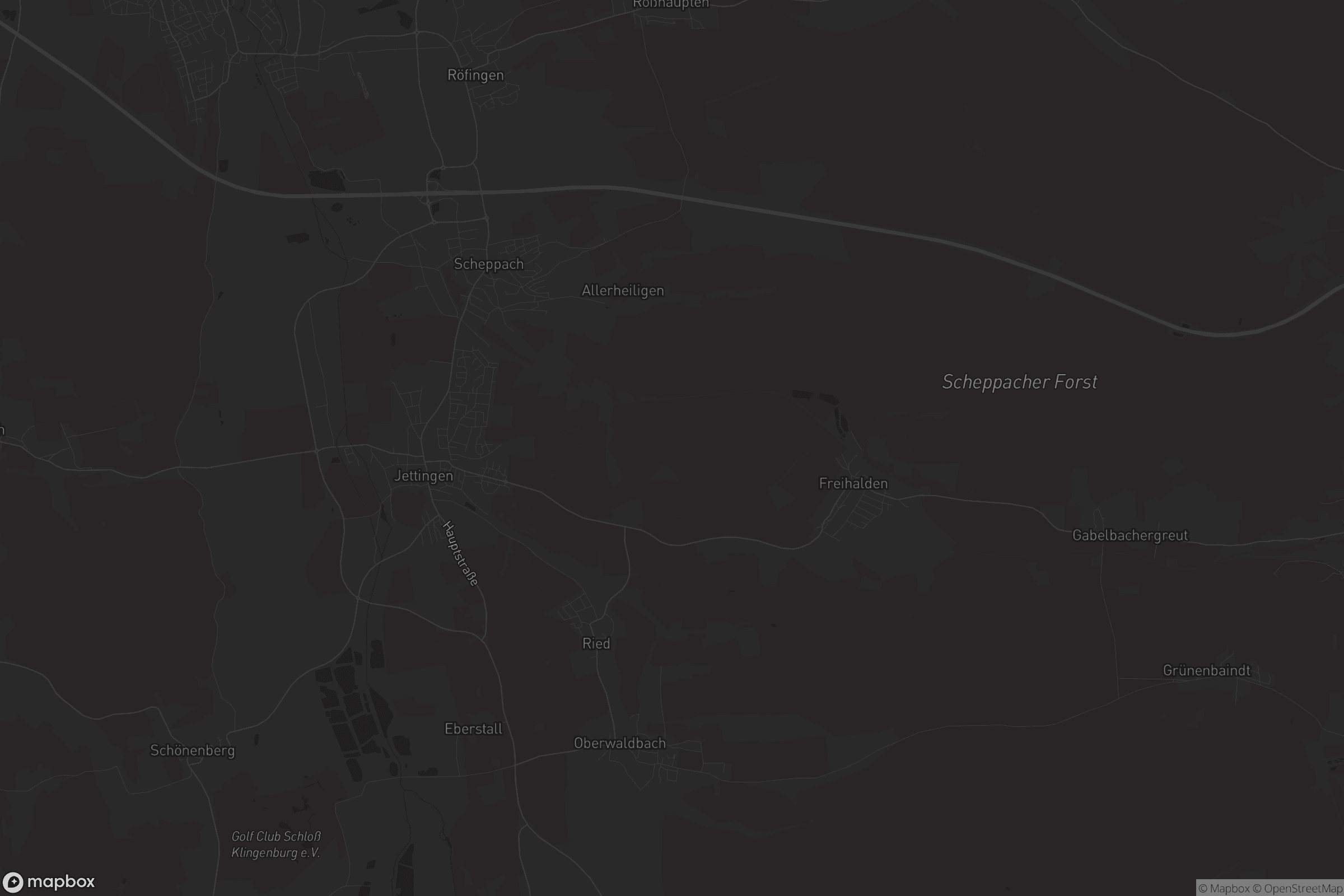 Karte von Jettingen-Scheppach