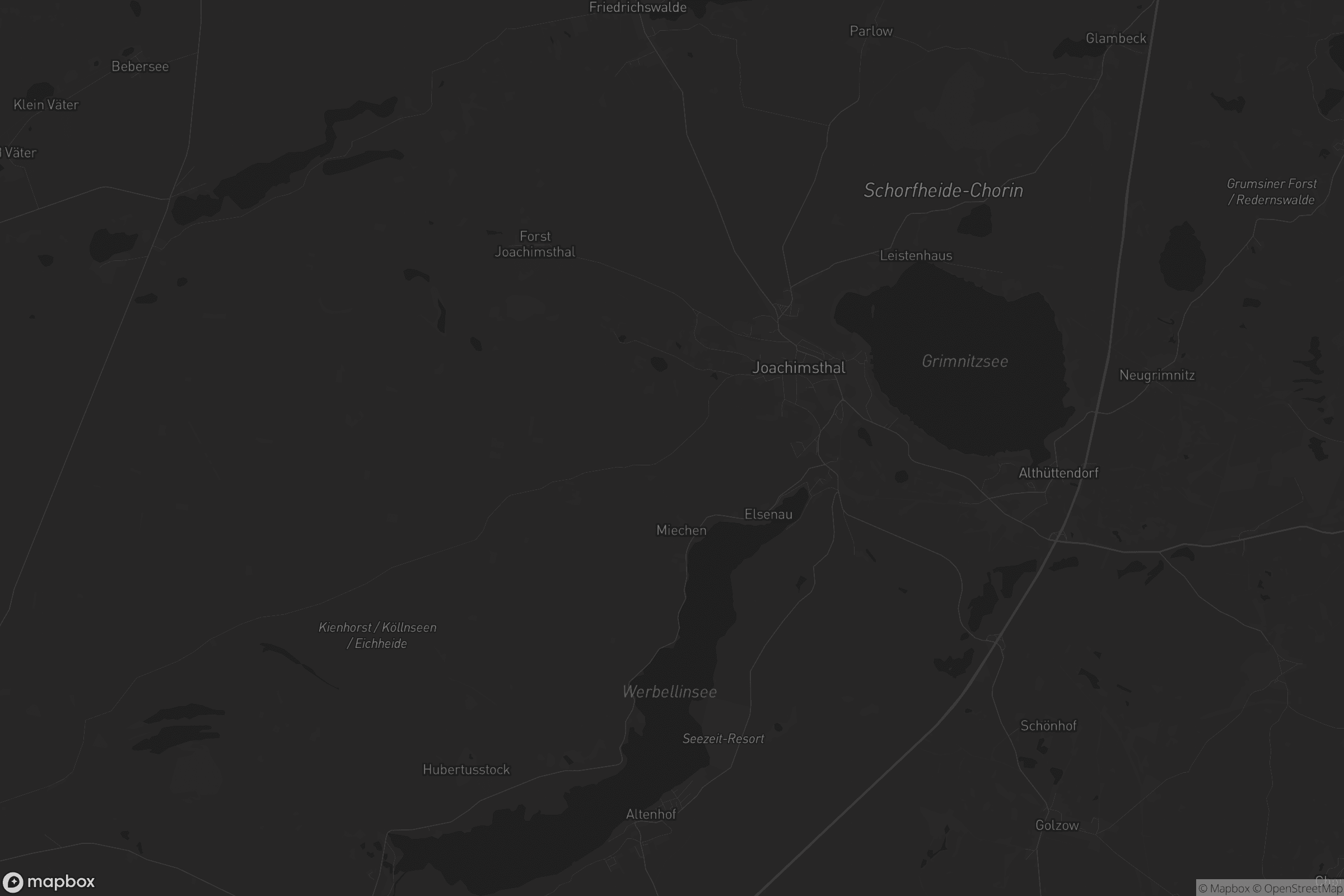 Karte von Joachimsthal