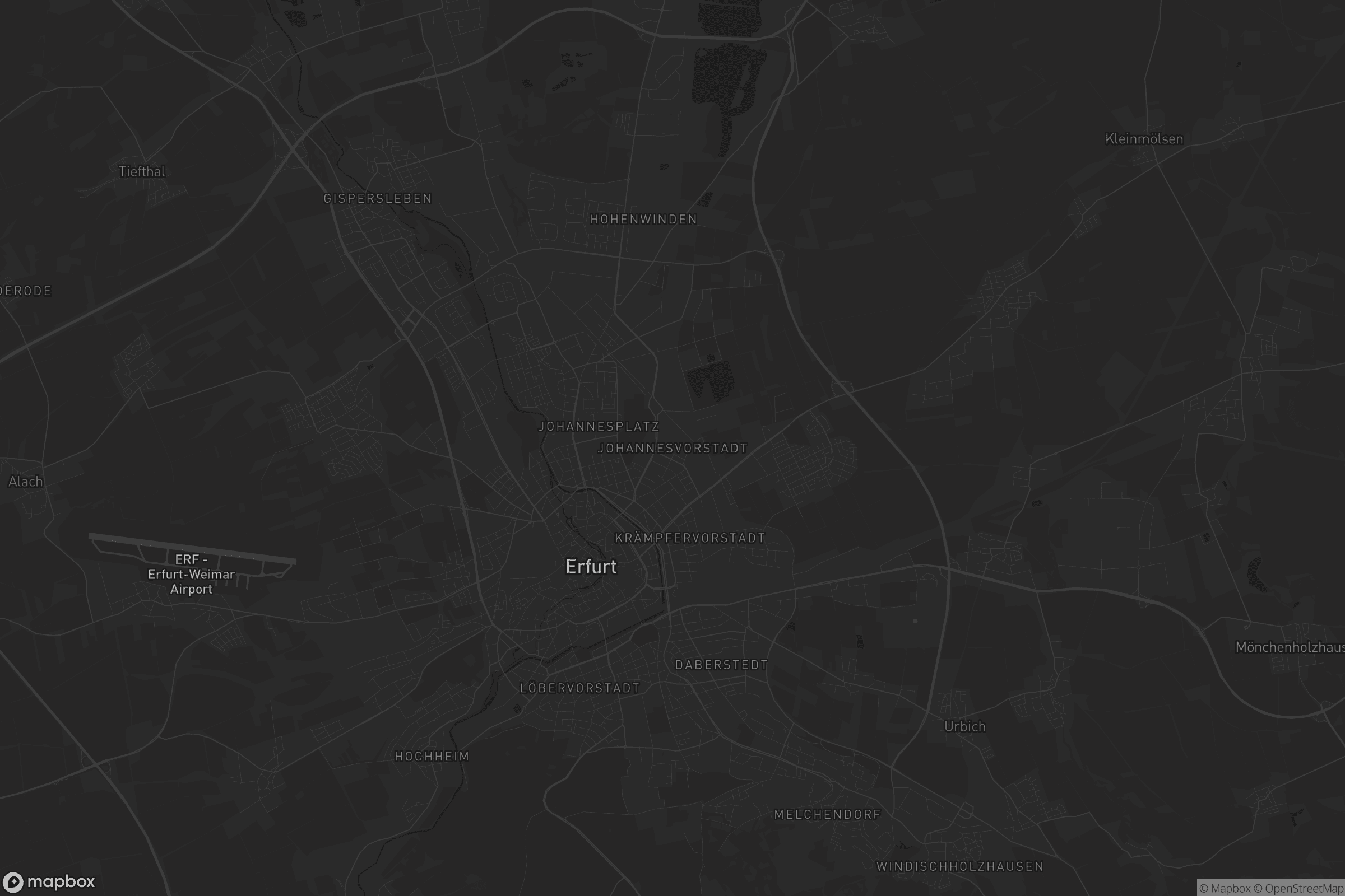 Karte von Johannesvorstadt