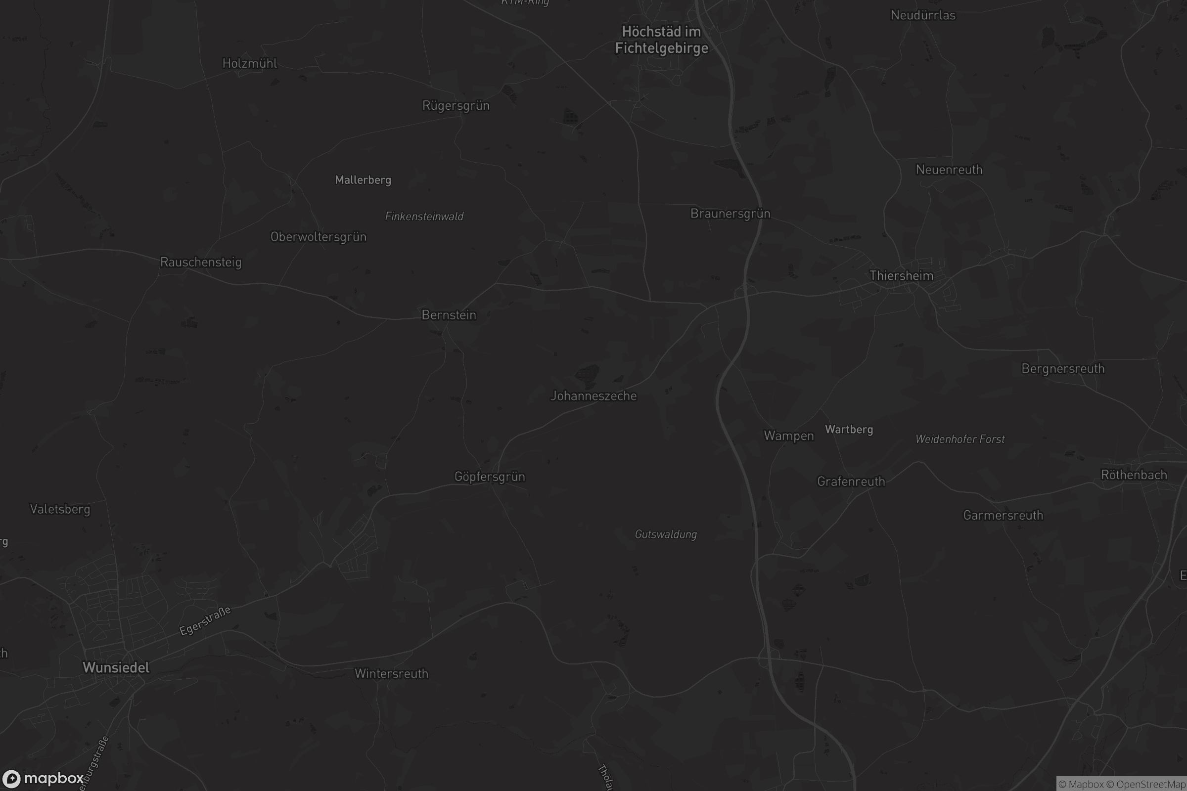 Karte von Johanneszeche