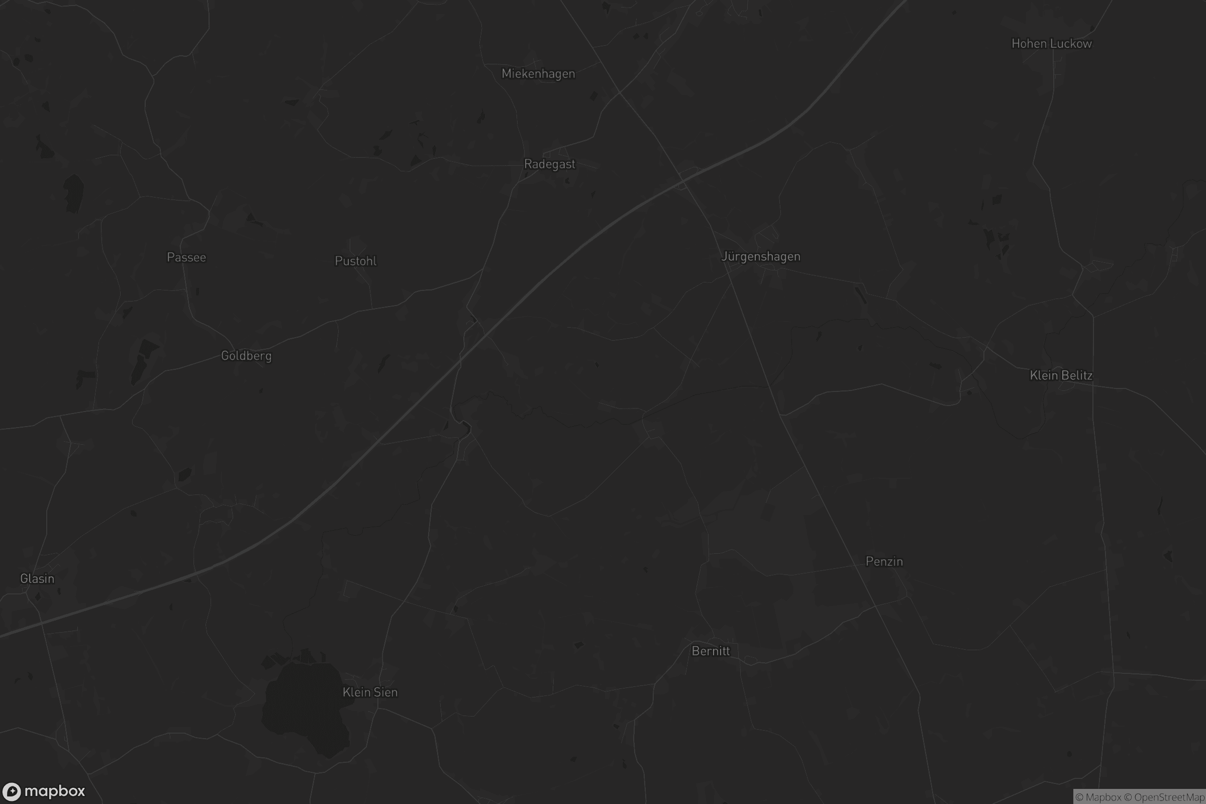 Karte von Jürgenshagen