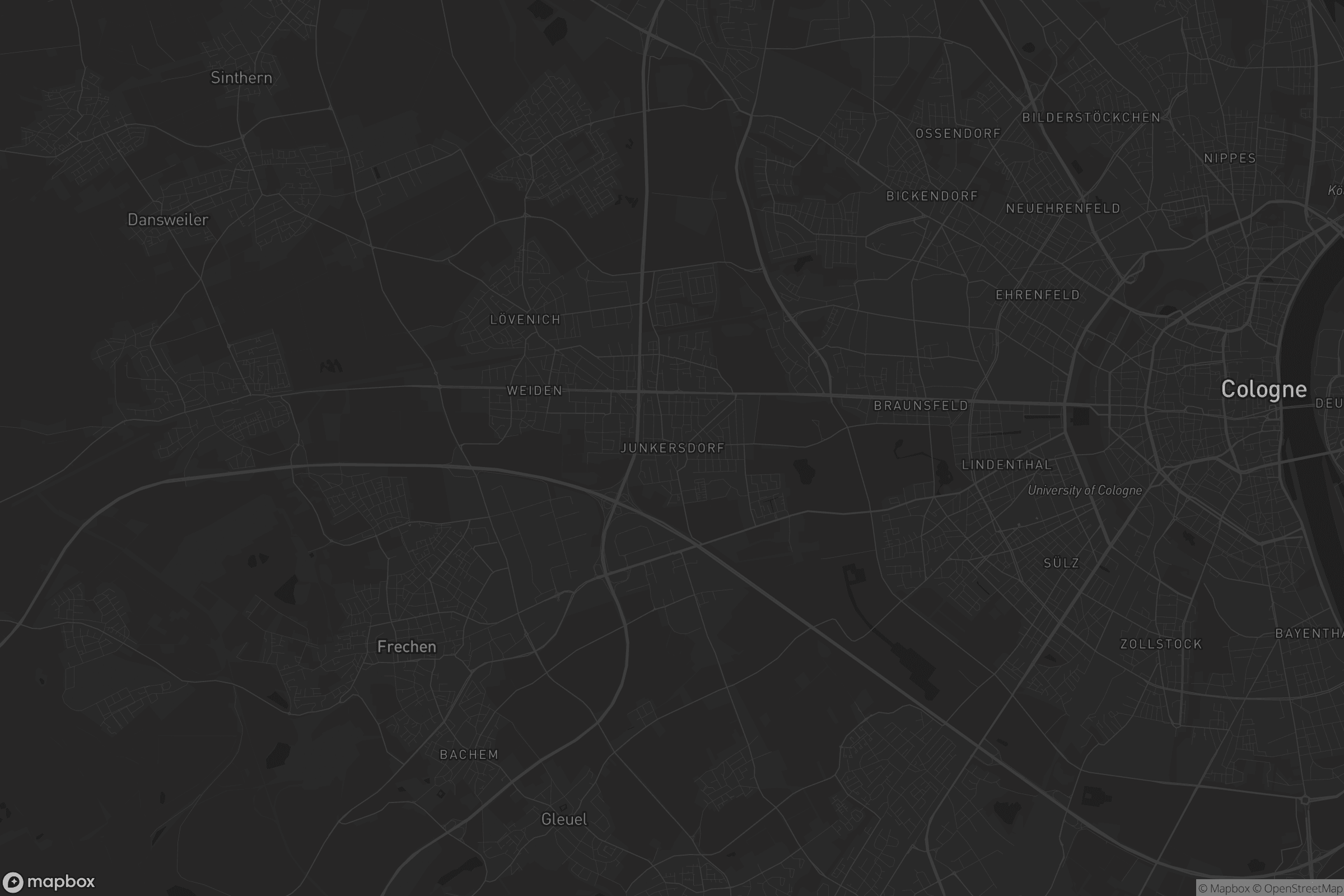 Karte von Junkersdorf