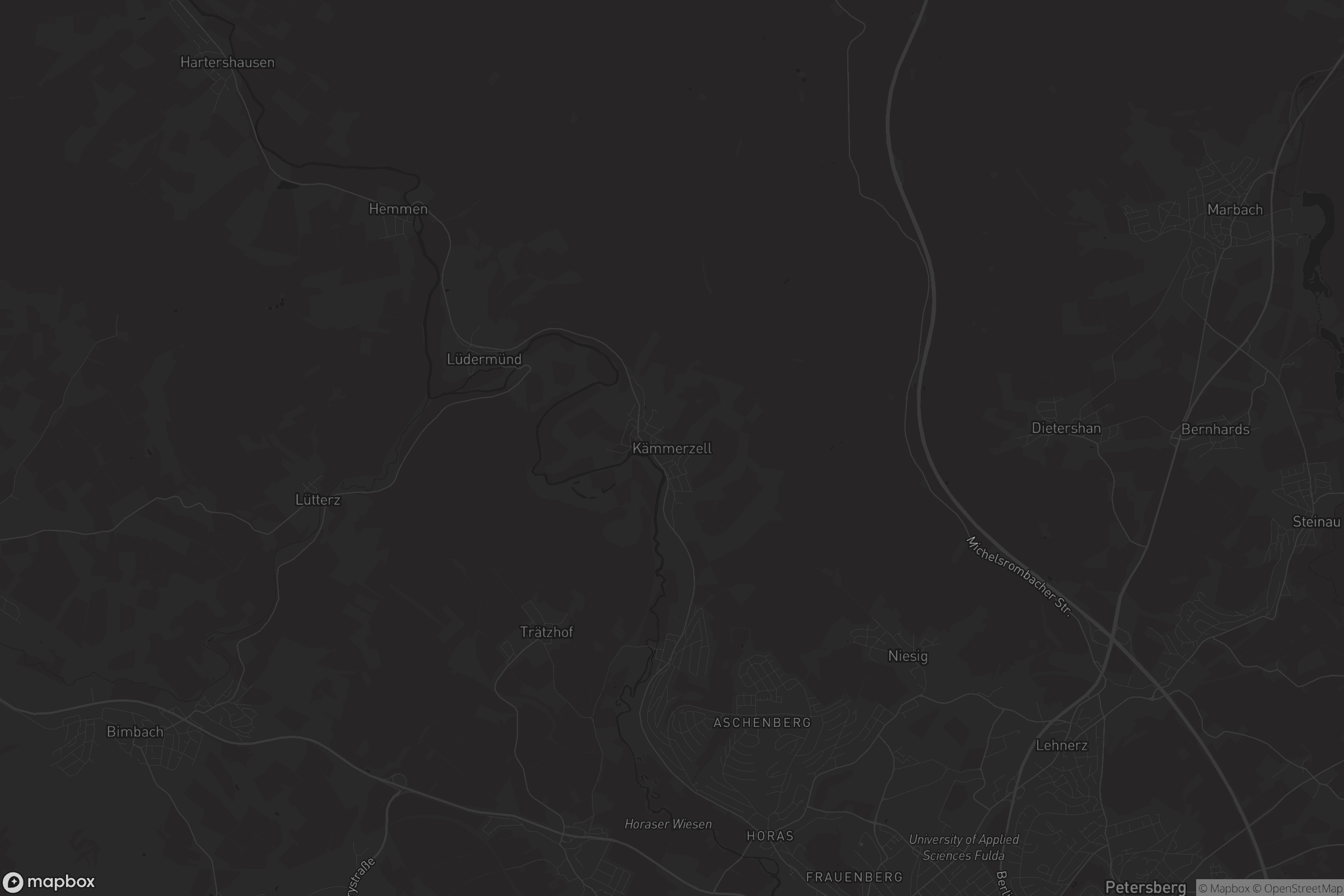 Karte von Kämmerzell