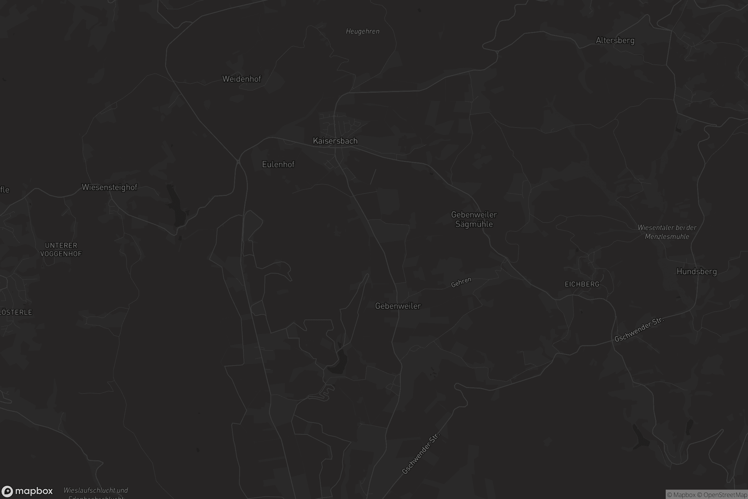 Karte von Kaisersbach