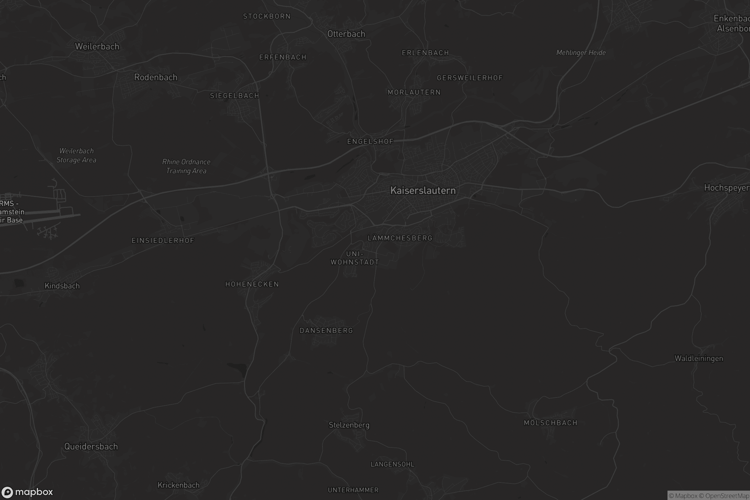 Karte von Kaiserslautern