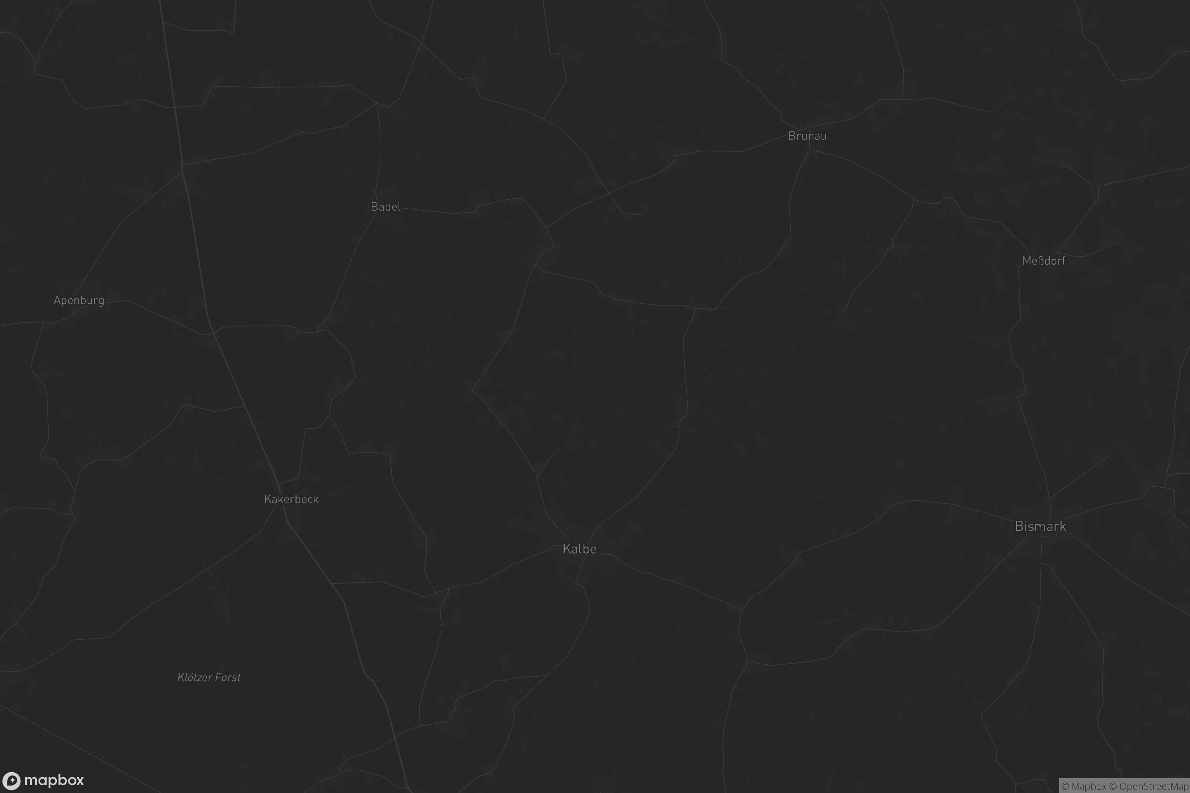 Karte von Kalbe (Milde)