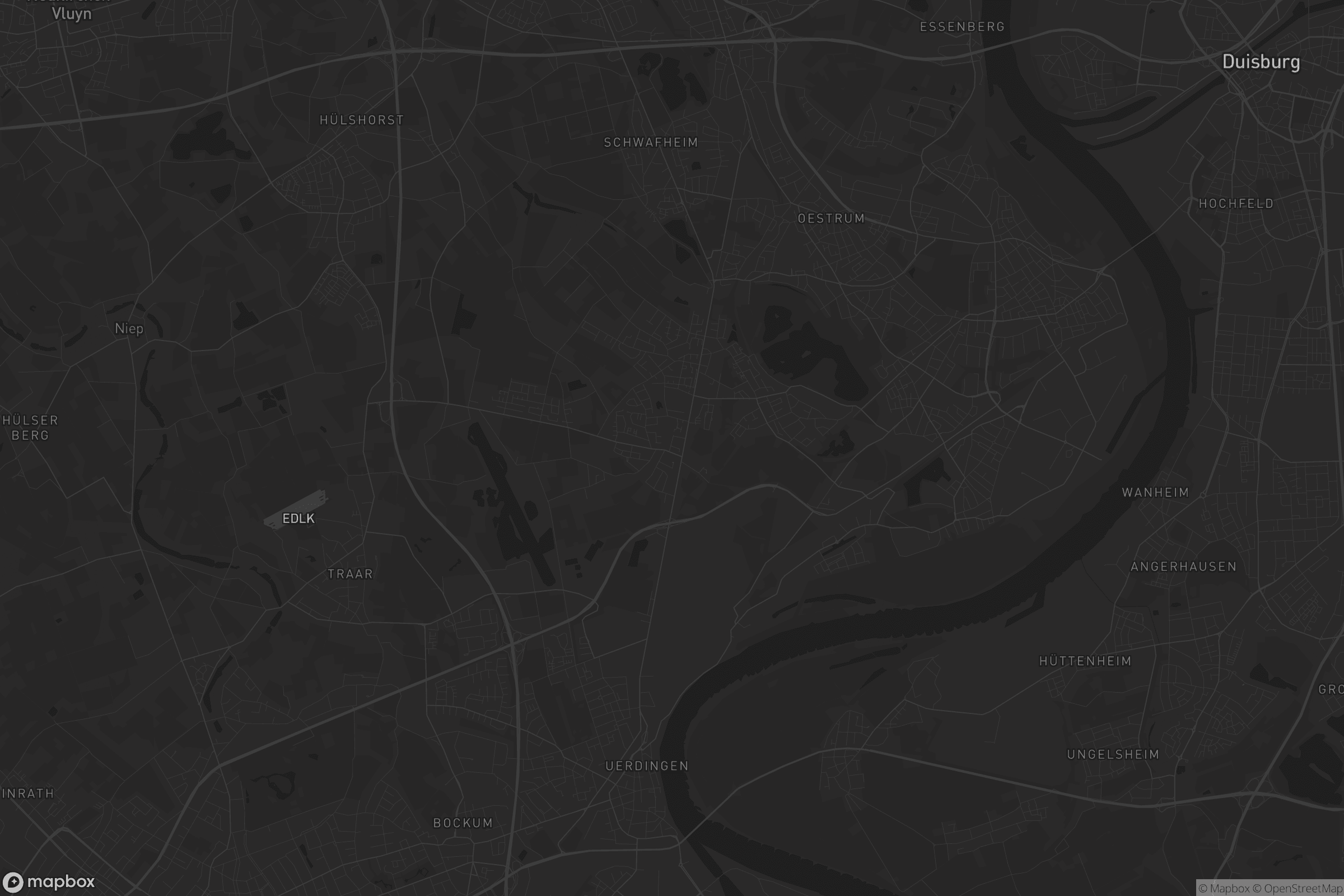 Karte von Kaldenhausen