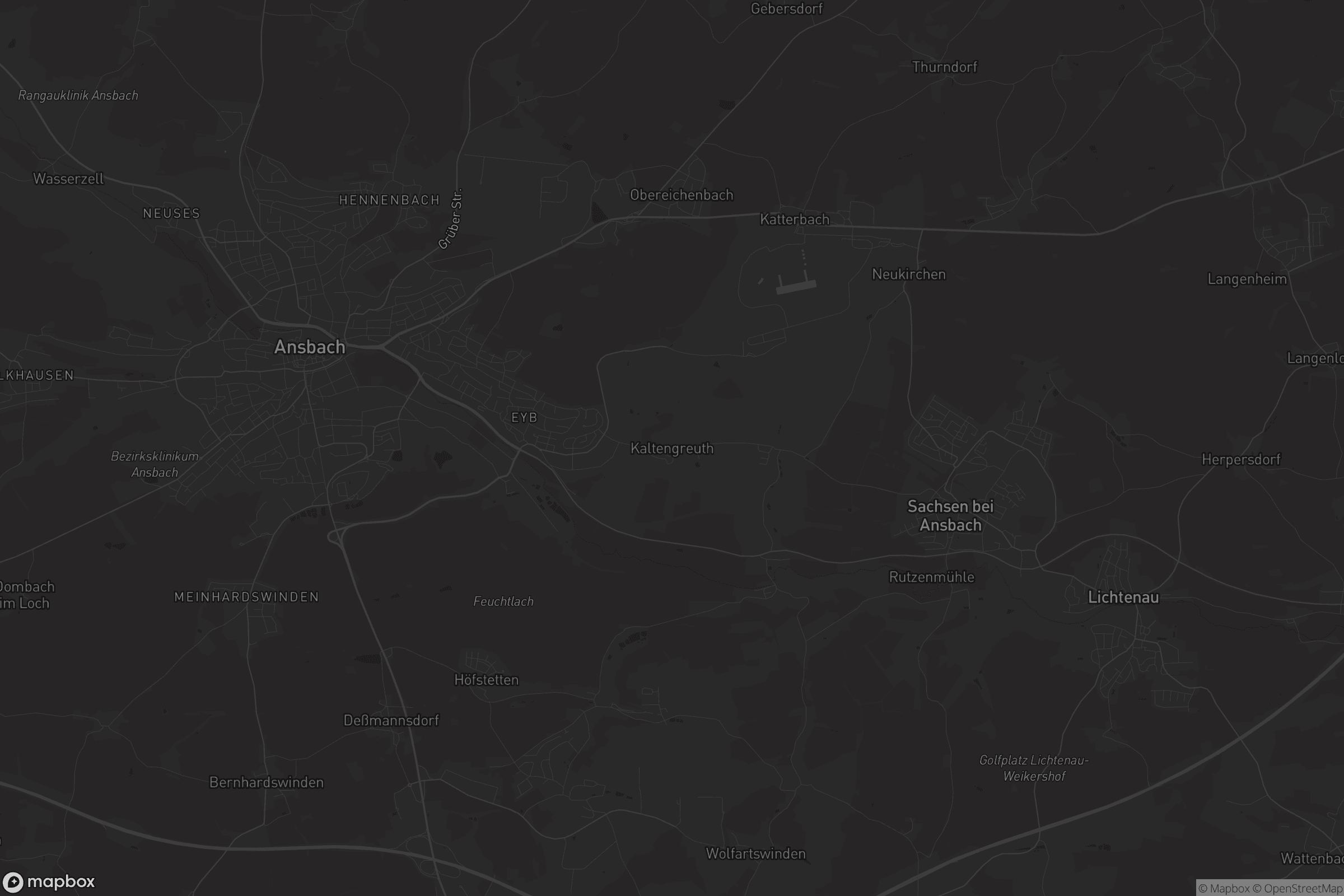 Karte von Kaltengreuth