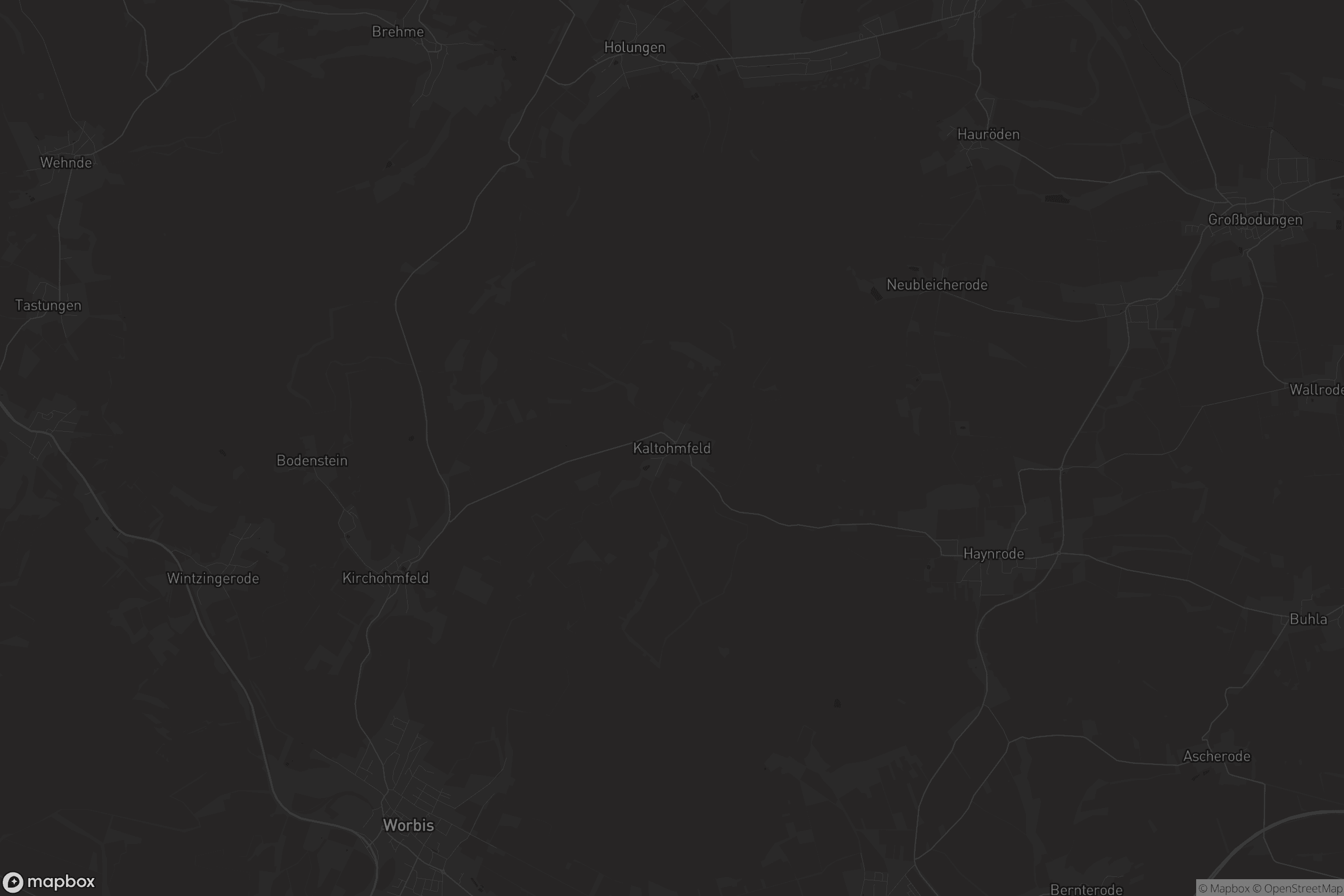 Karte von Kaltohmfeld