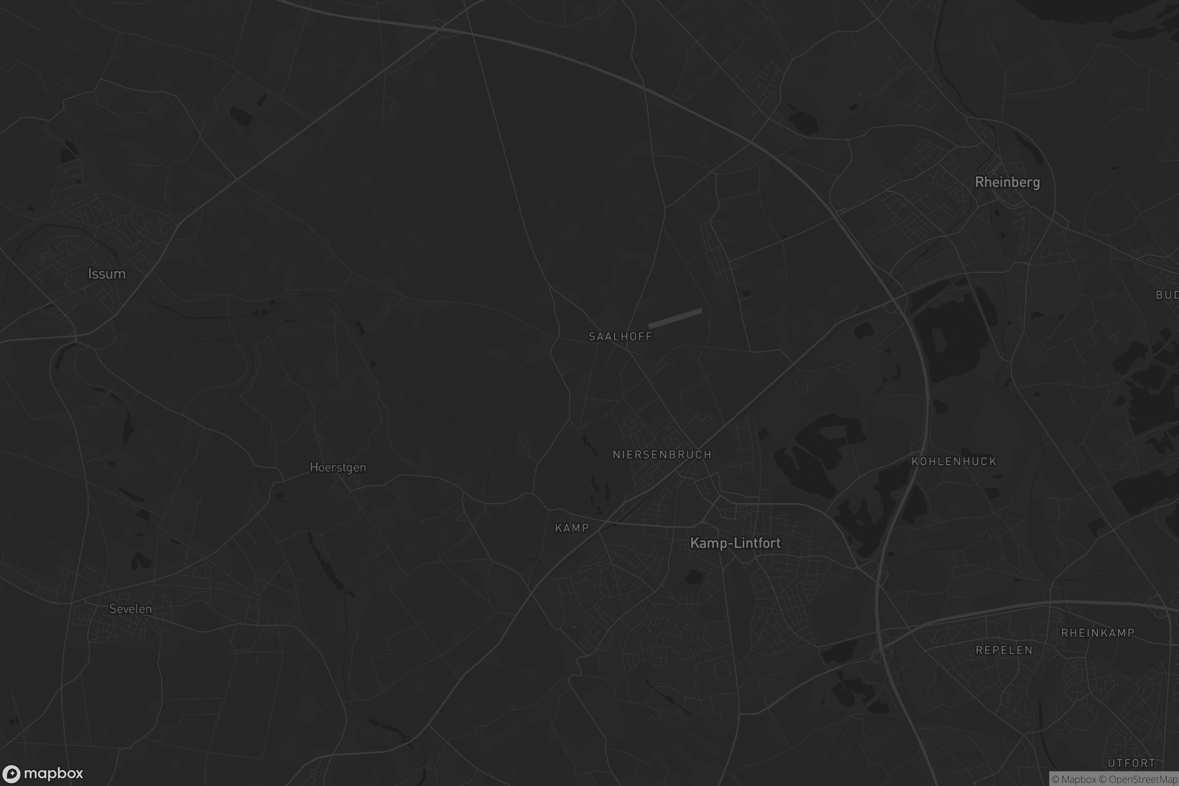 Karte von Kamp-Lintfort