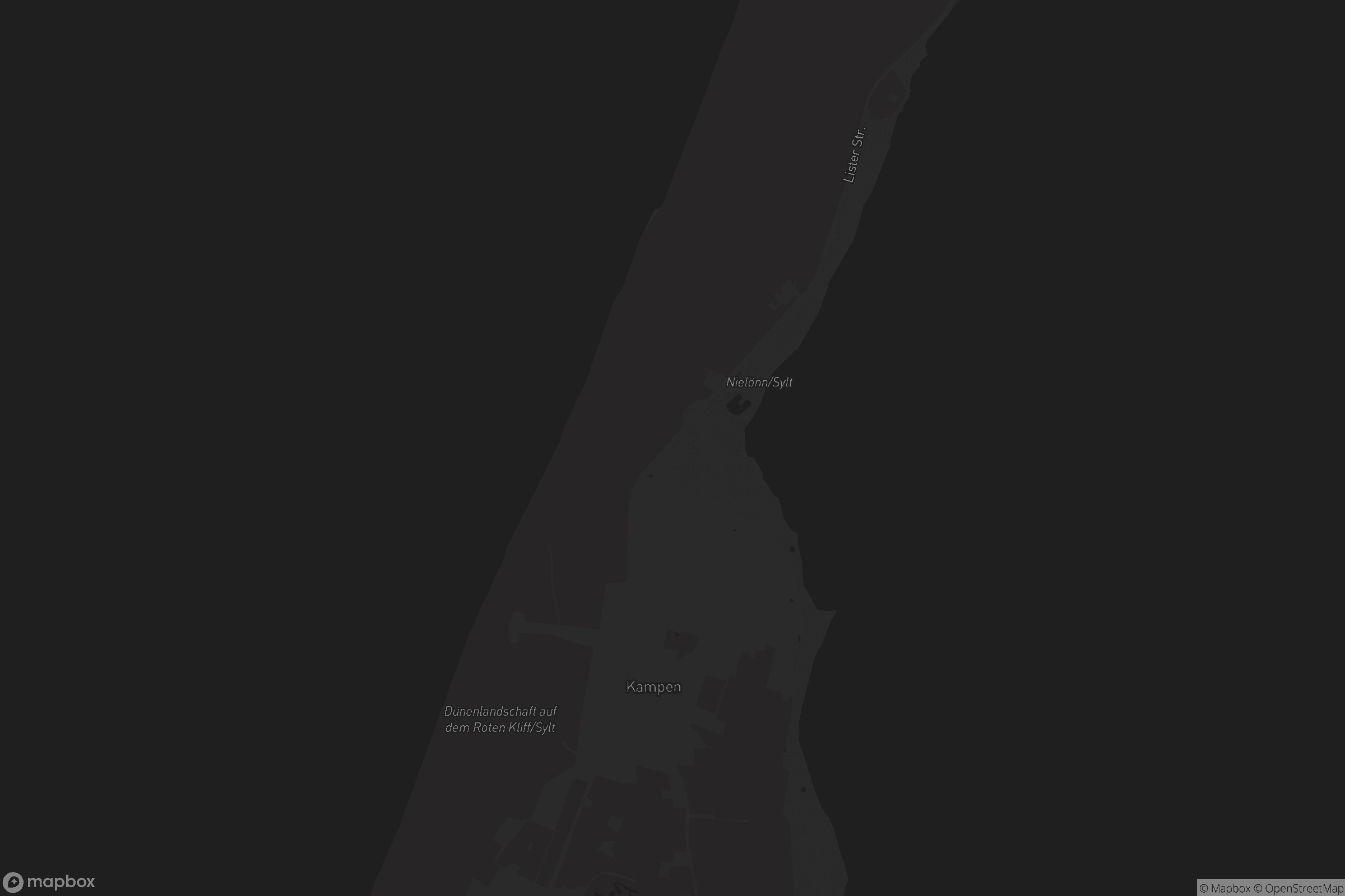 Karte von Kampen (Sylt)