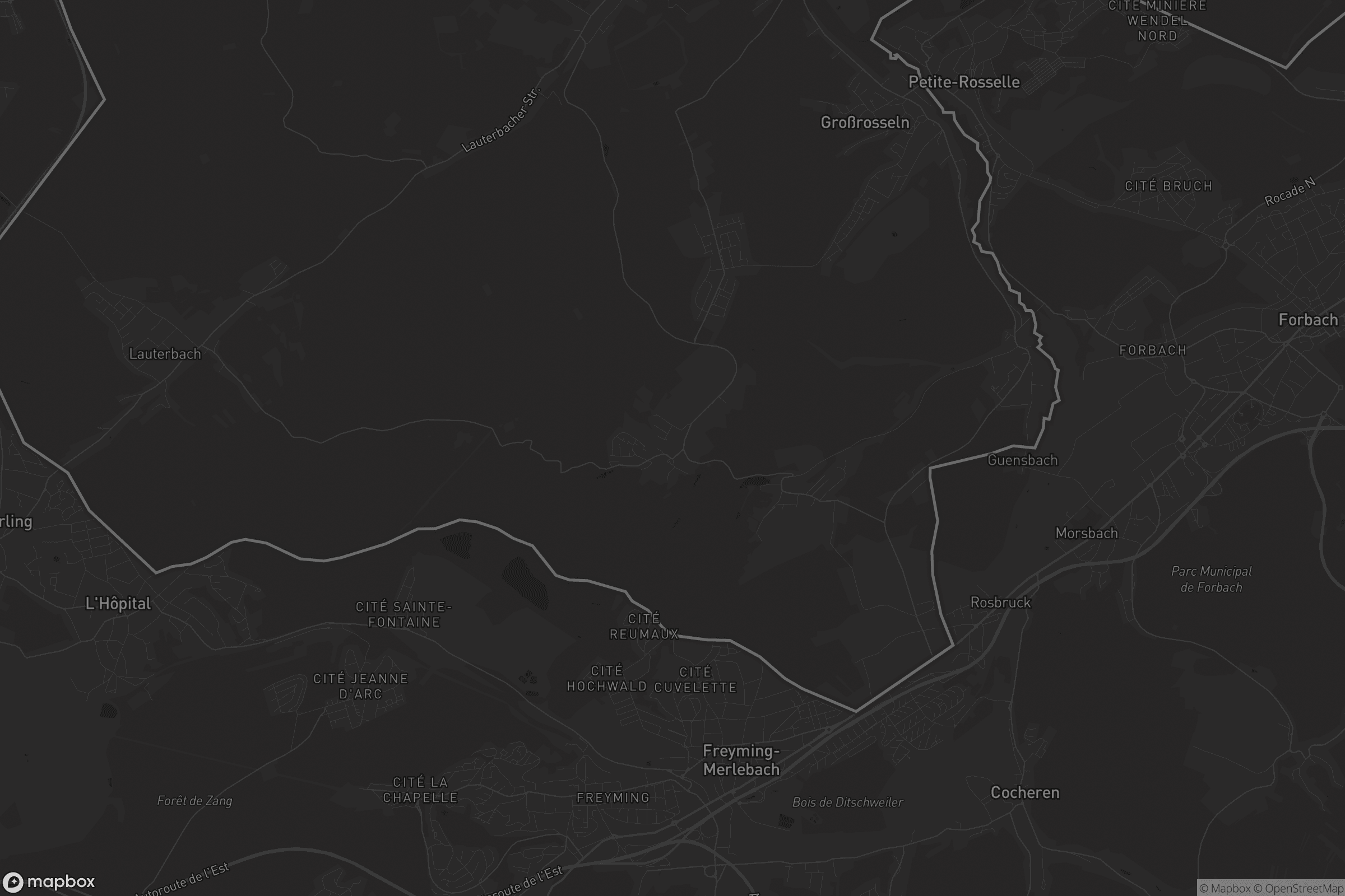 Karte von Karlsbrunn