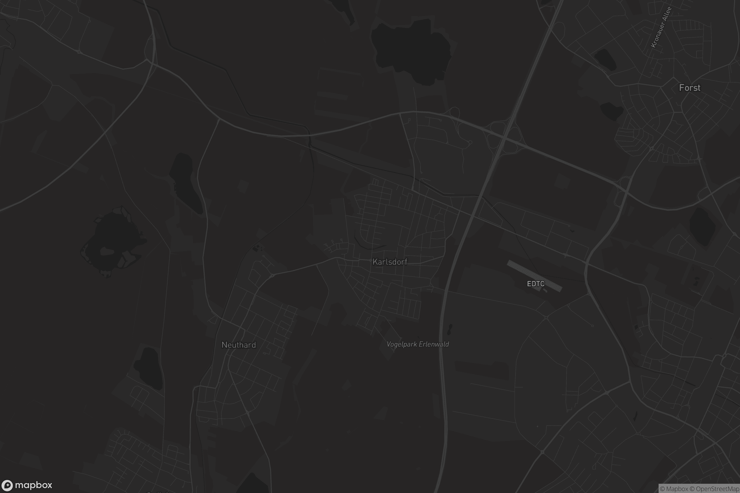 Karte von Karlsdorf-Neuthard