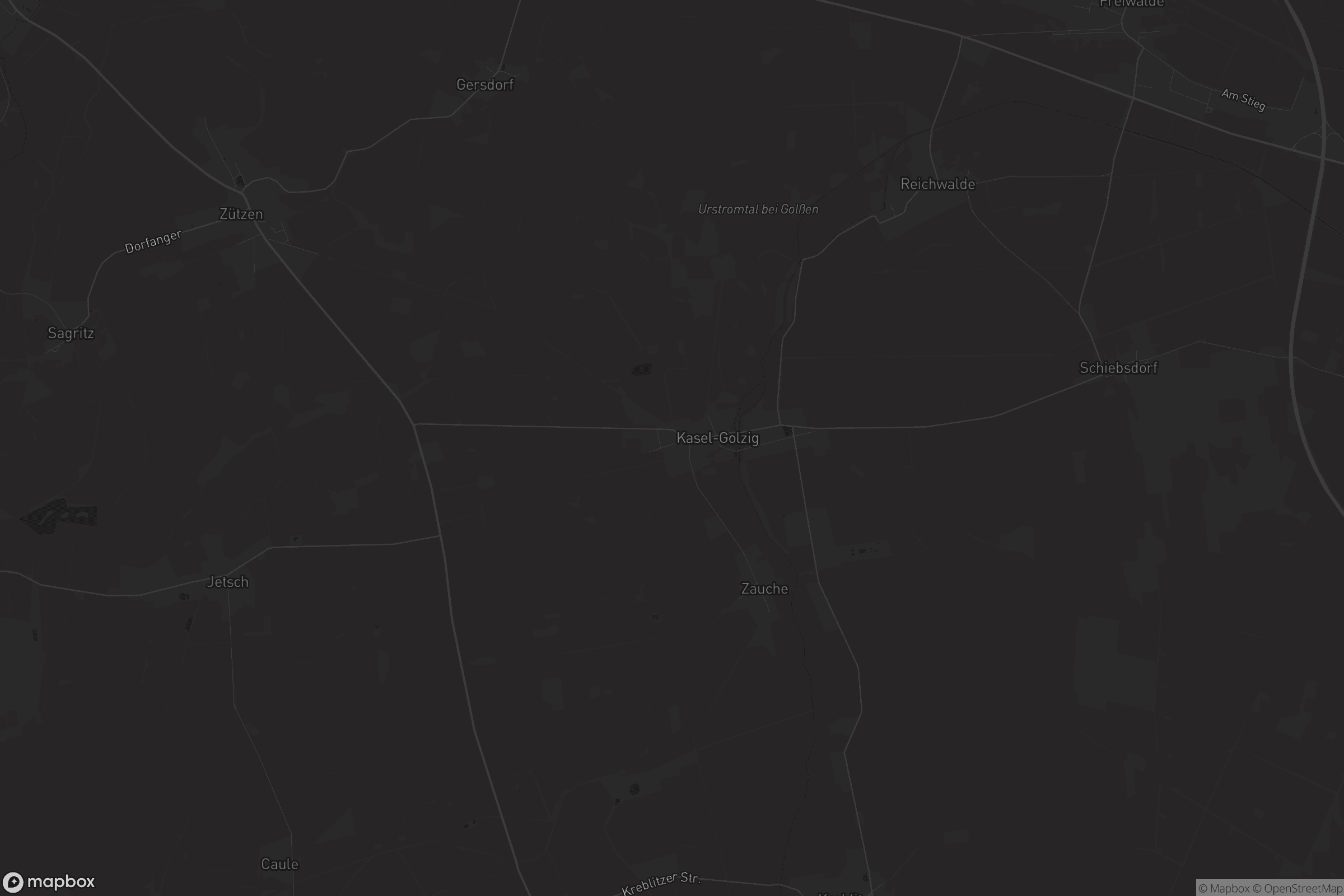 Karte von Kasel-Golzig