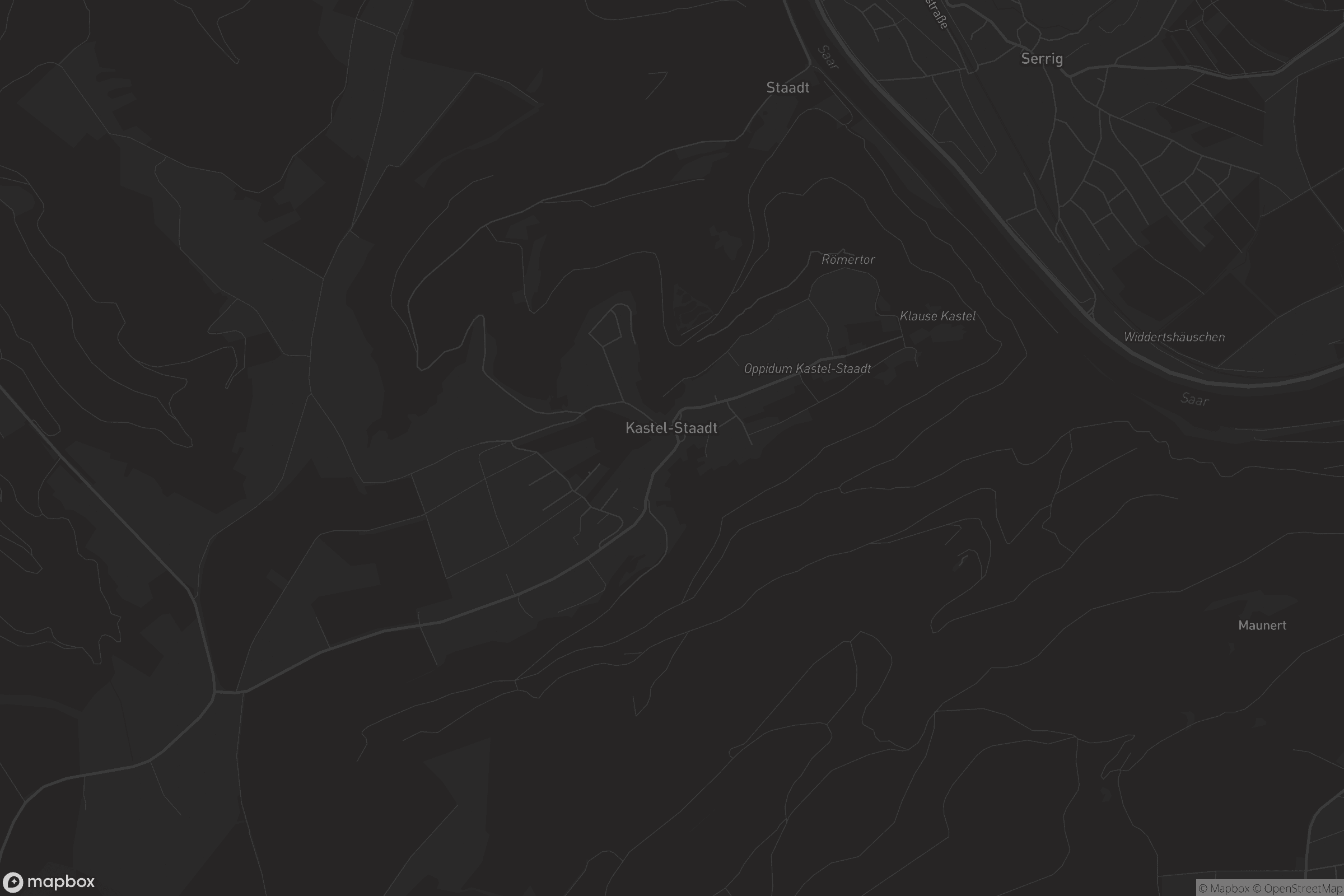 Karte von Kastel-Staadt