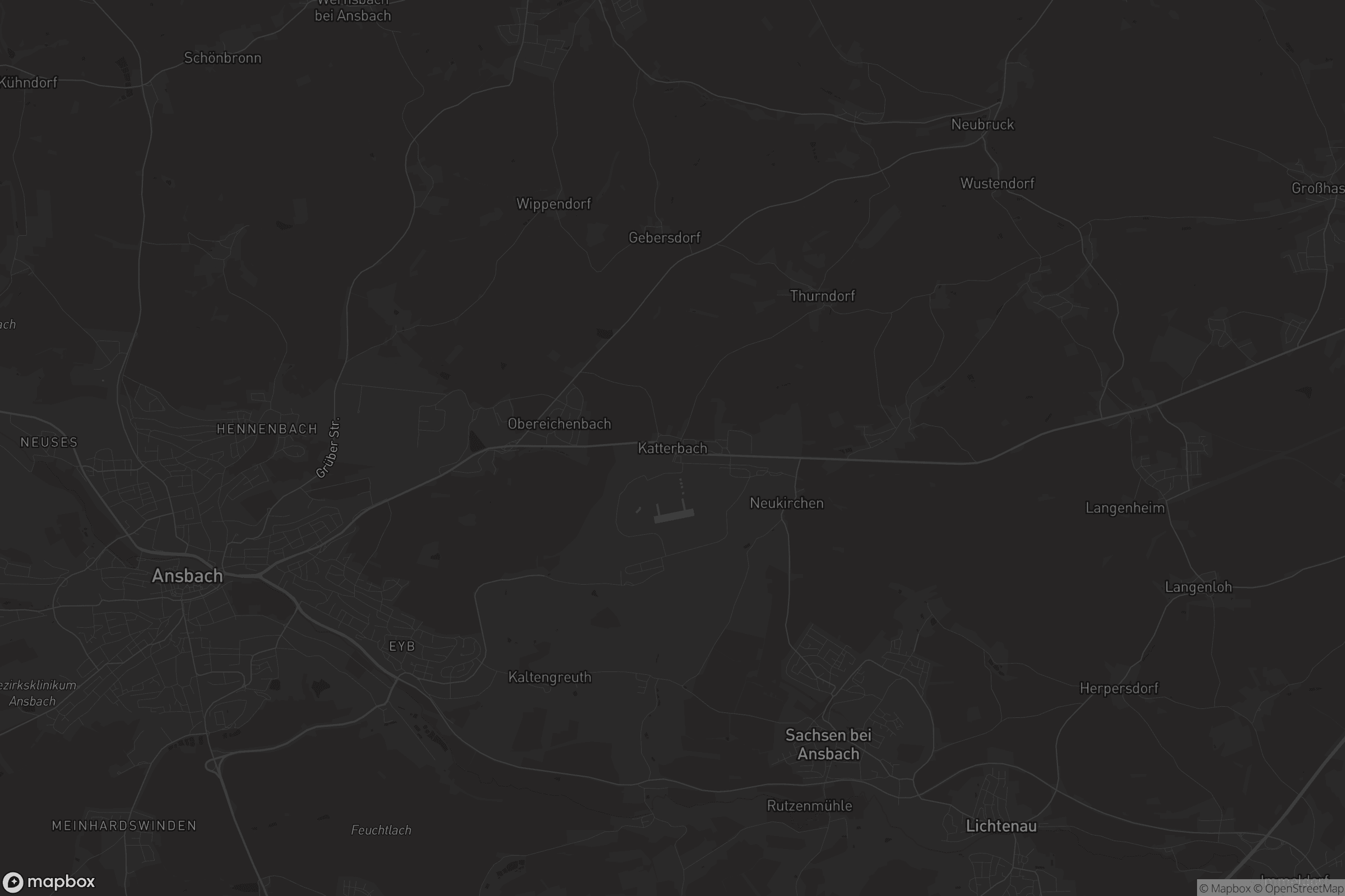 Karte von Katterbach