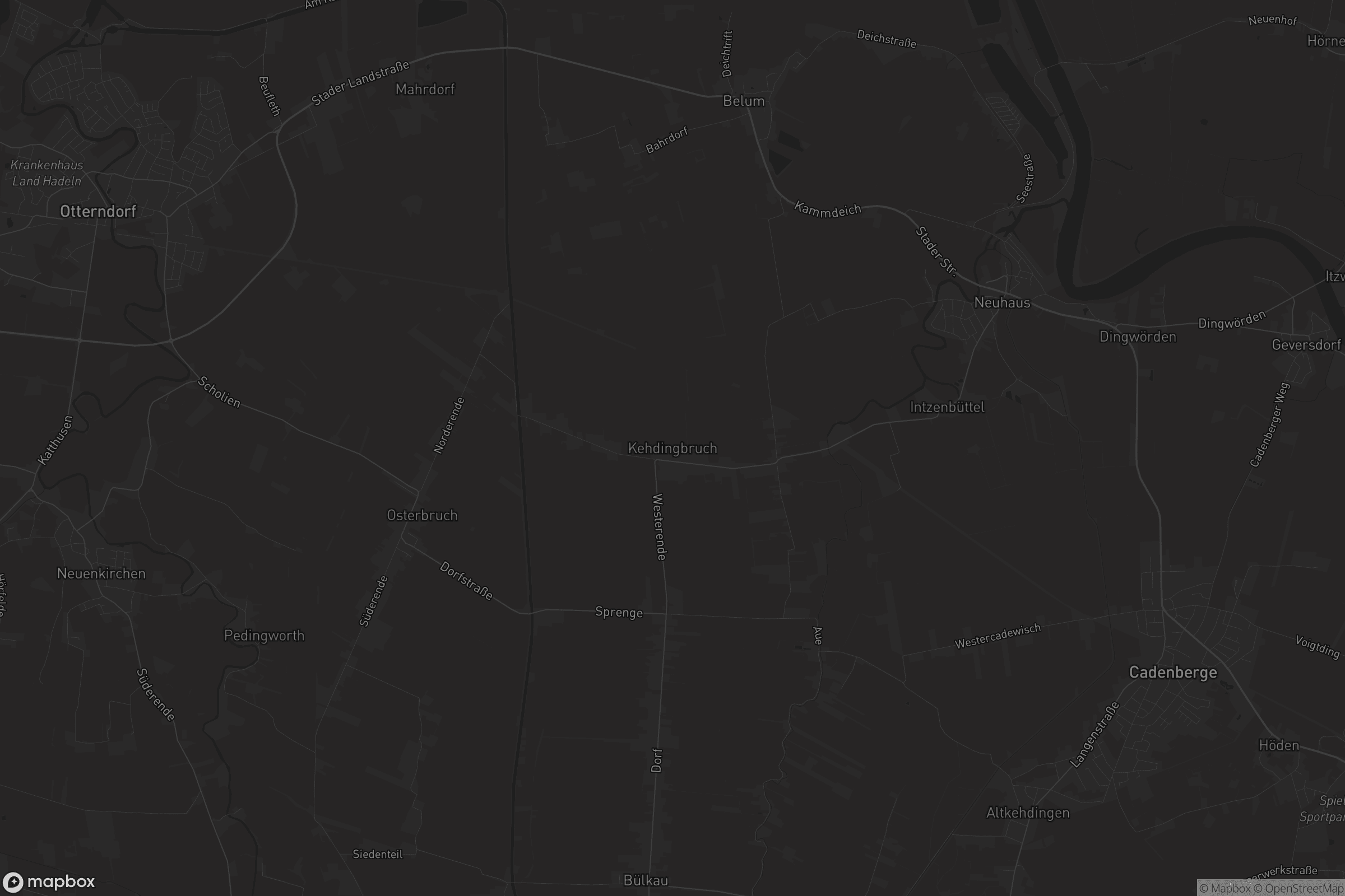 Karte von Kehdingbruch