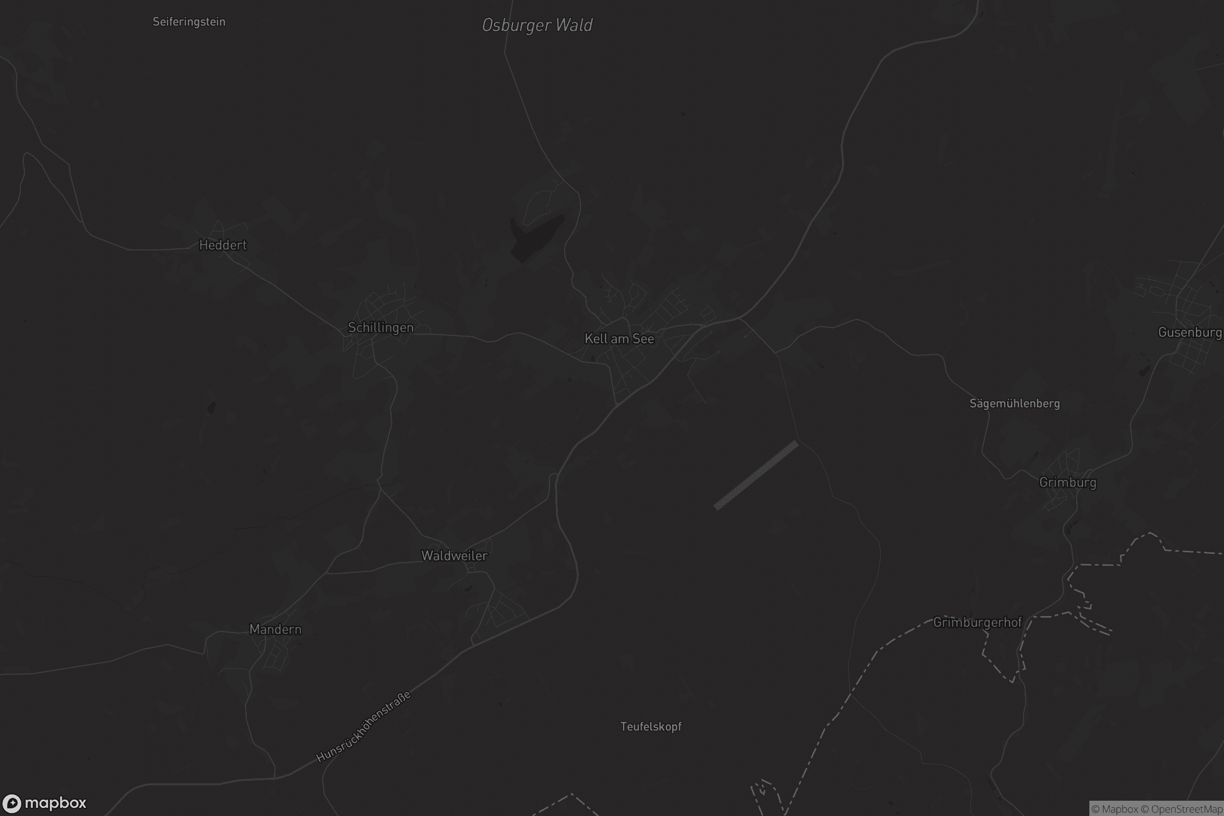 Karte von Kell am See