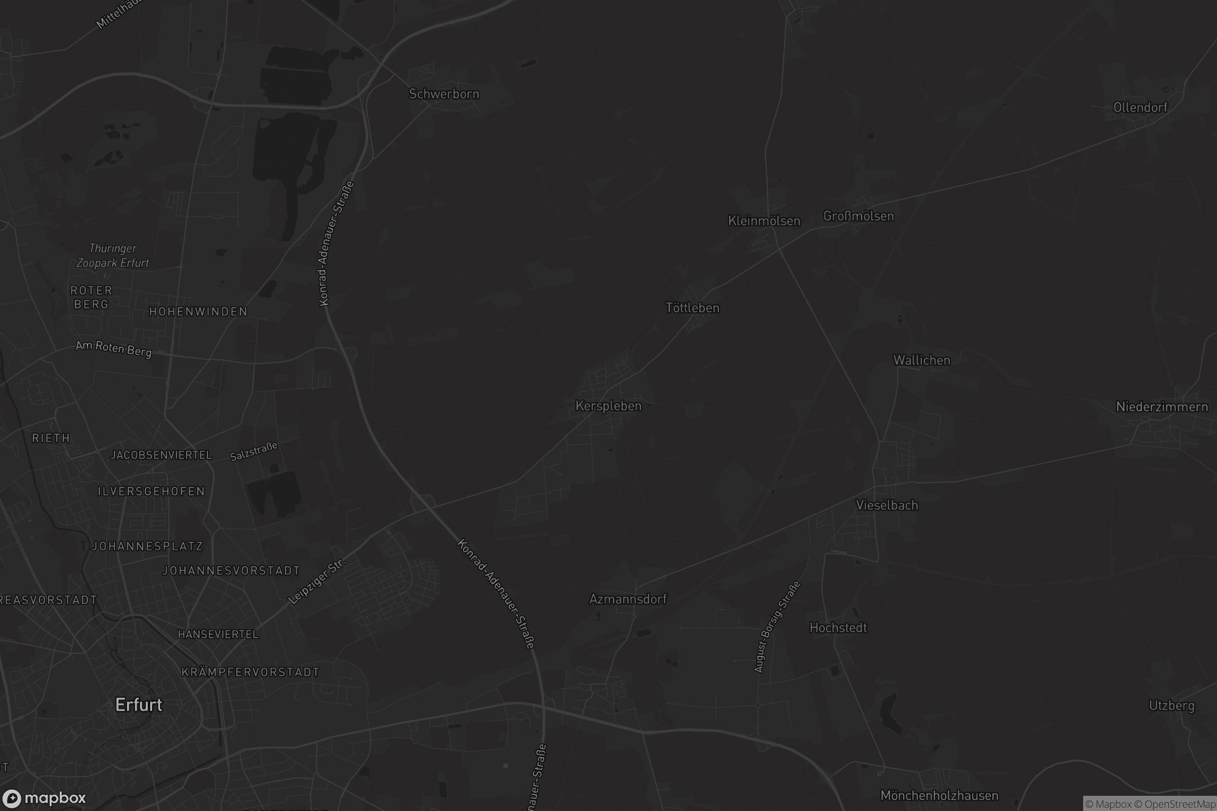 Karte von Kerspleben