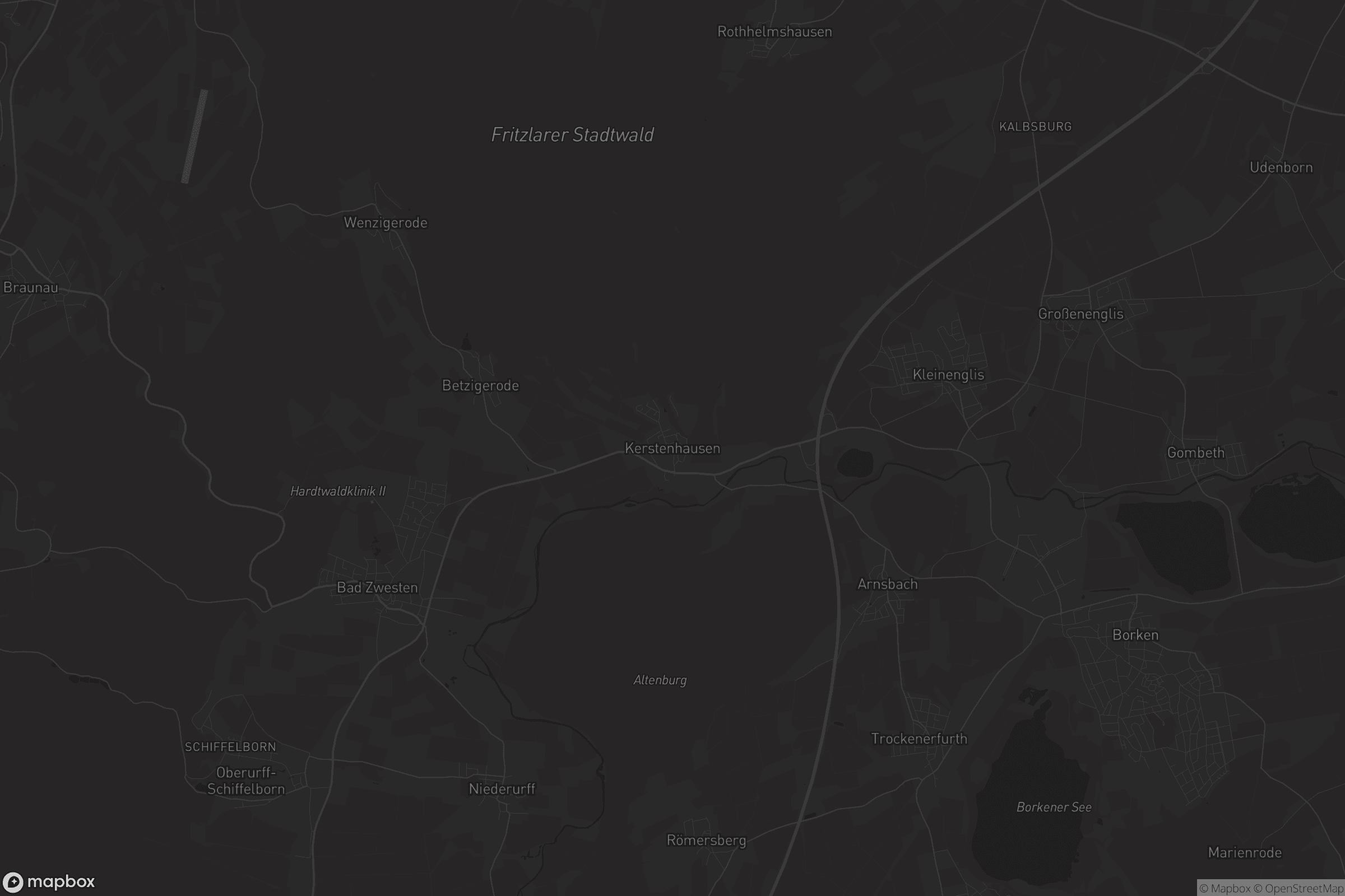 Karte von Kerstenhausen