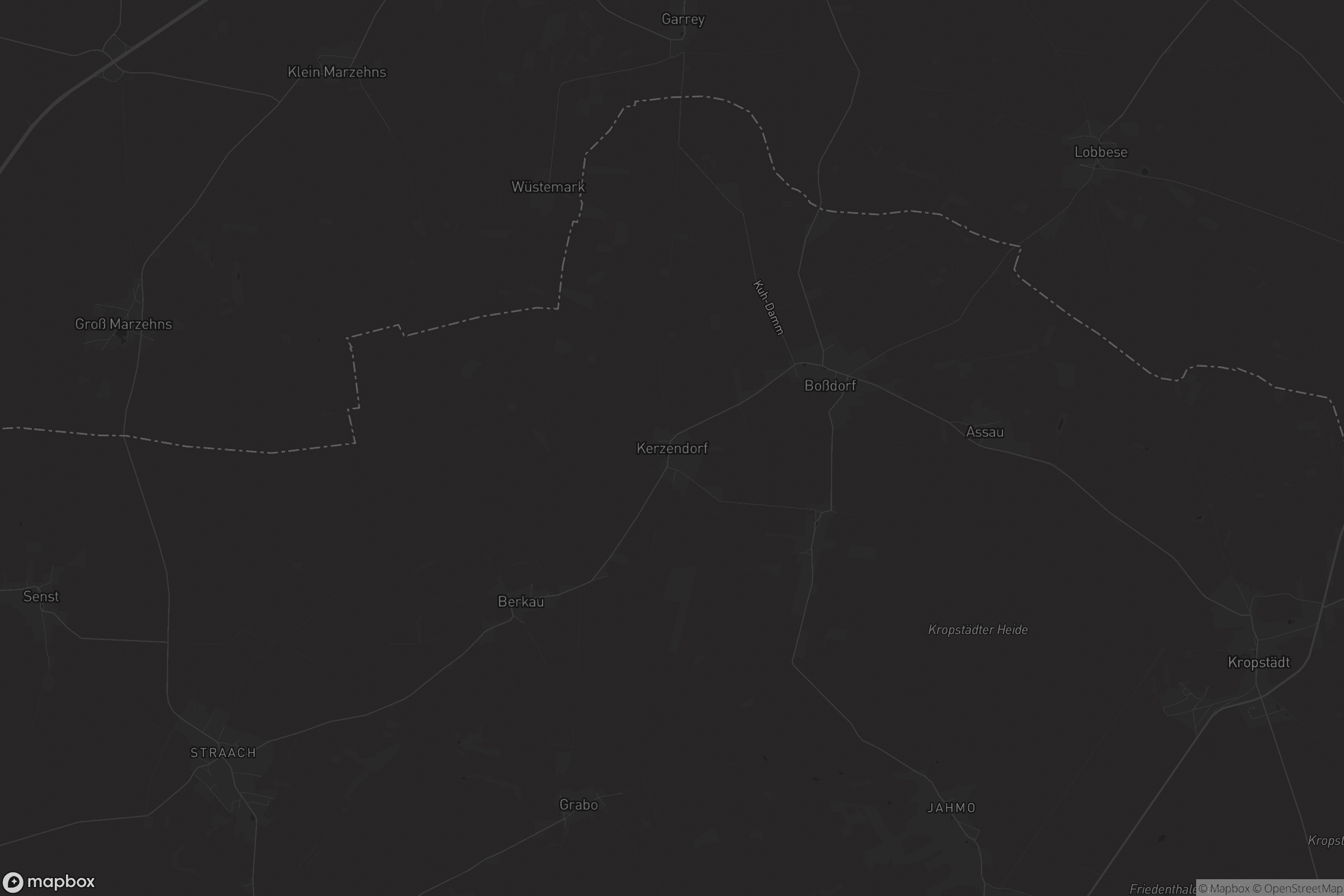 Karte von Kerzendorf