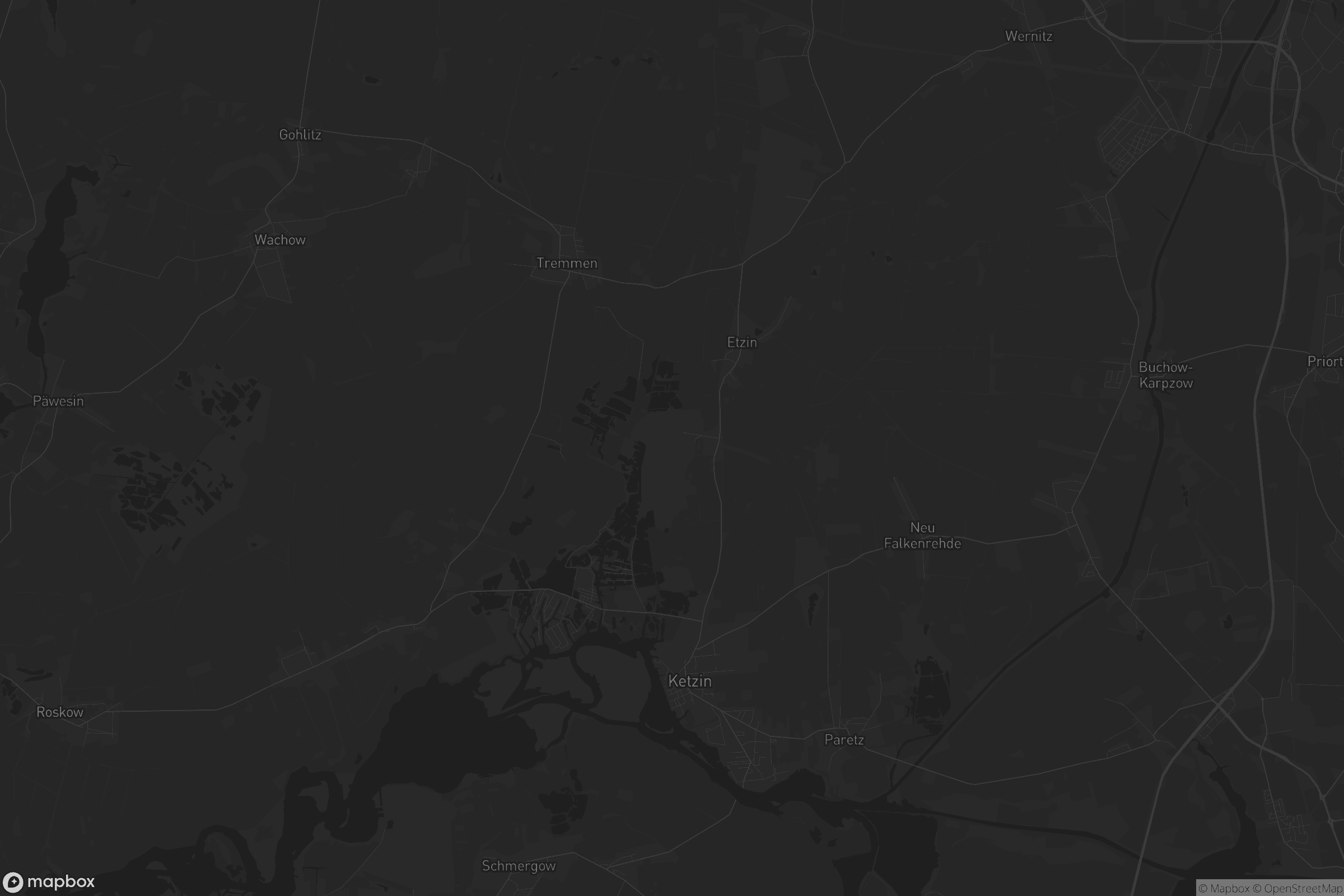 Karte von Ketzin/Havel