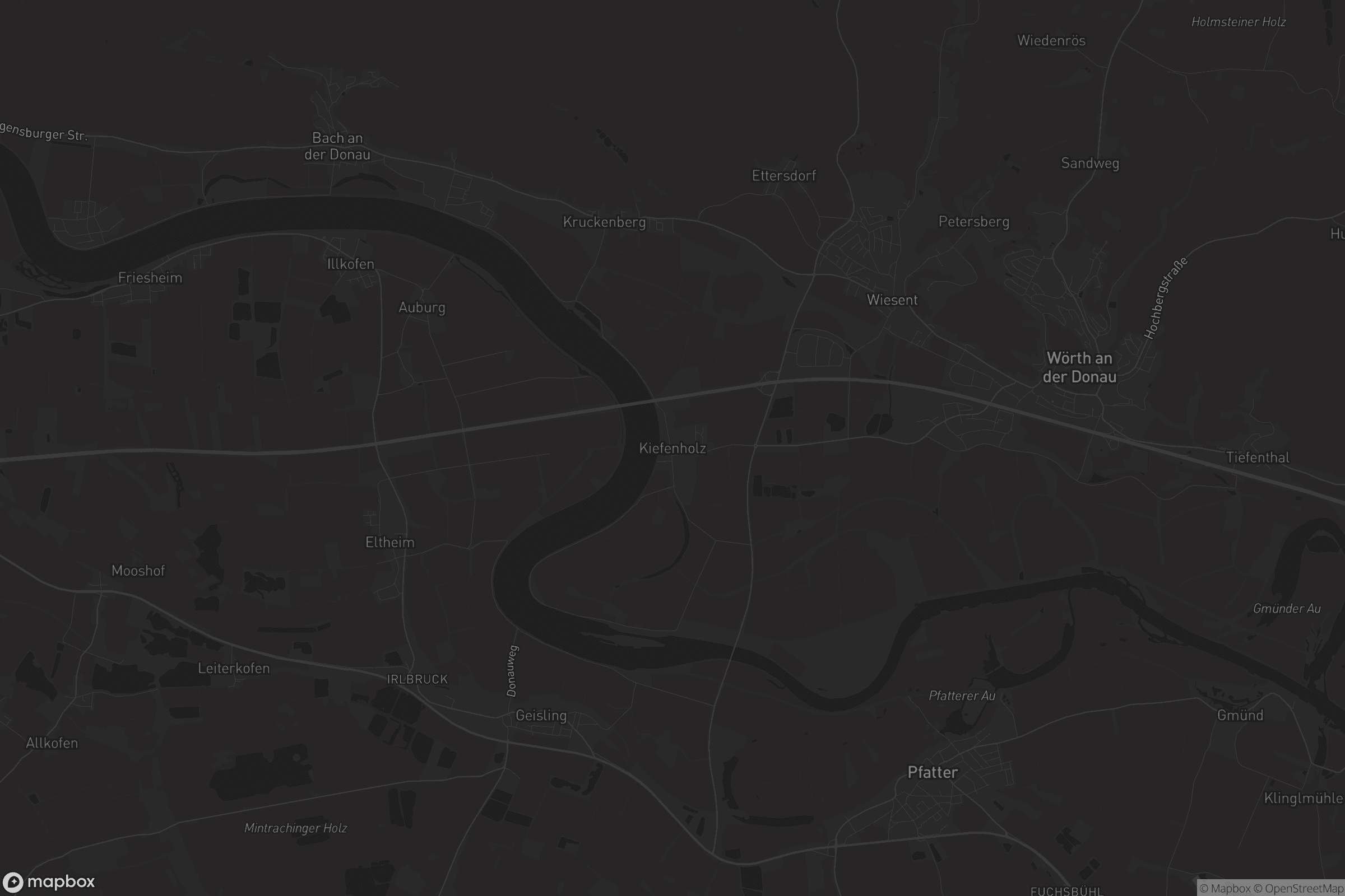 Karte von Kiefenholz