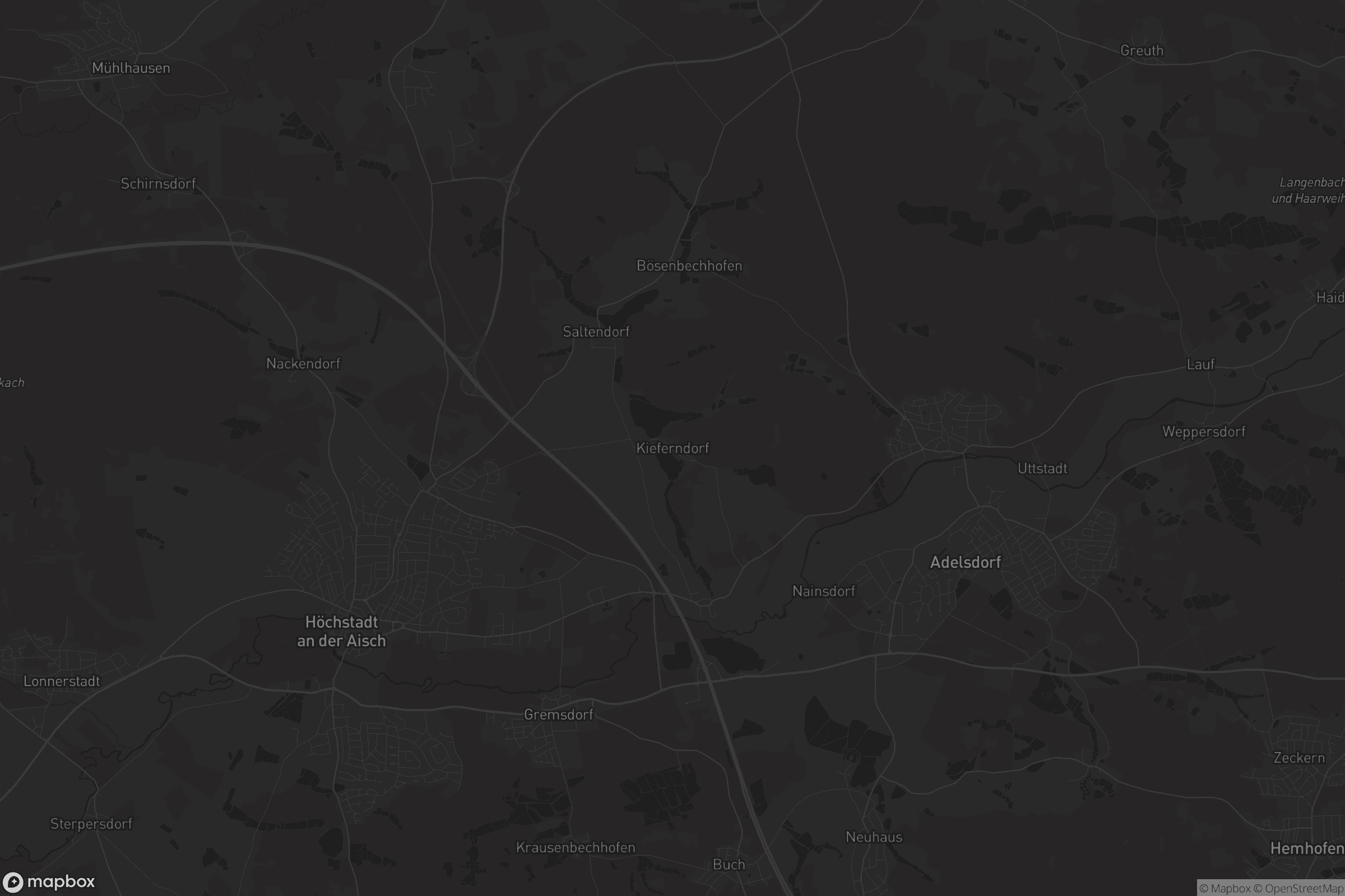 Karte von Kieferndorf