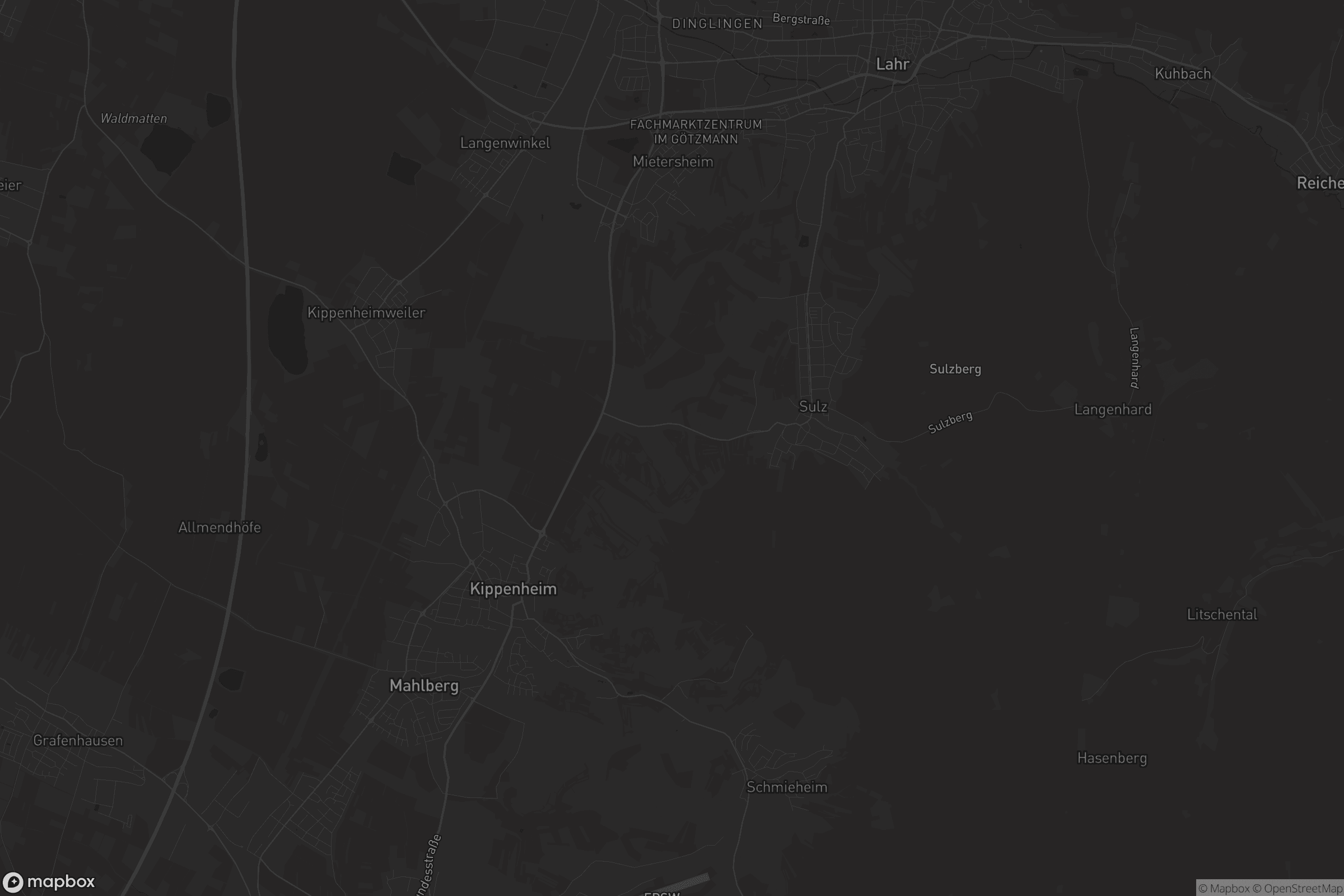 Karte von Kippenheim