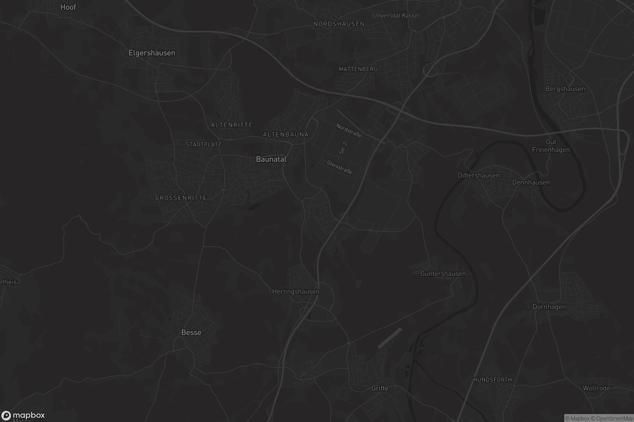 Karte von Kirchbauna